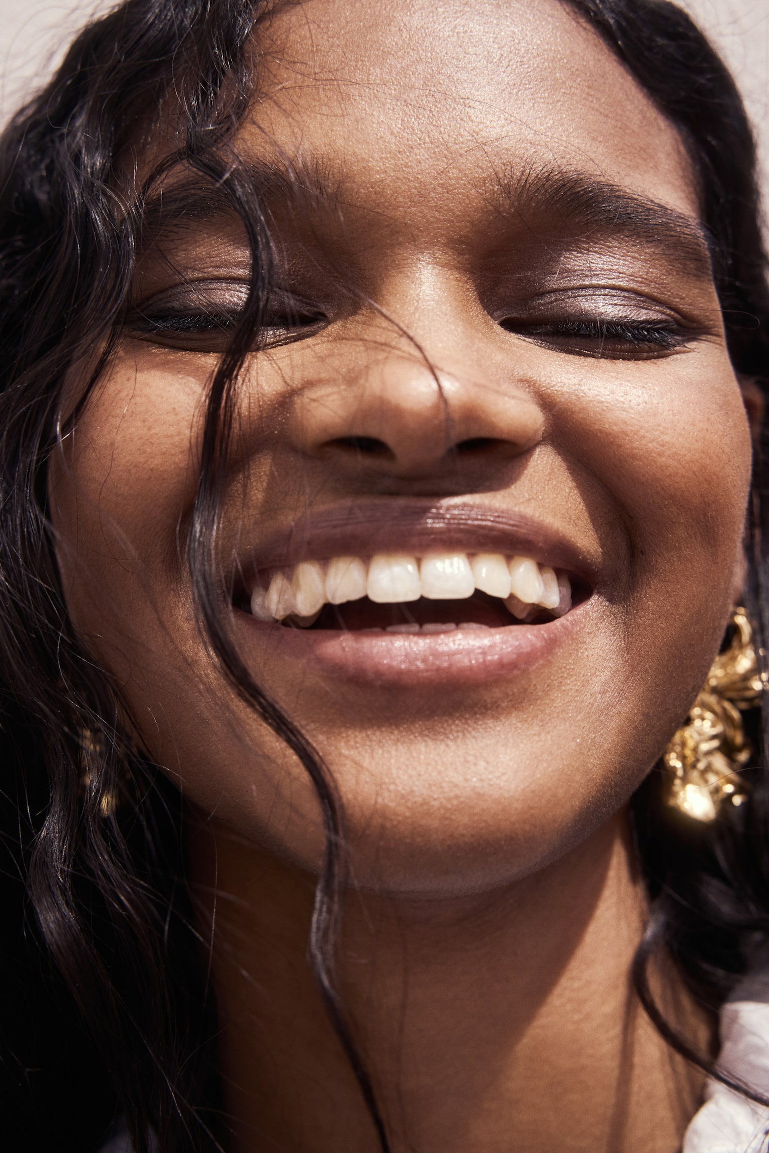 Cable-knit bomber jacket - Navy blue/Light grey marl - 7