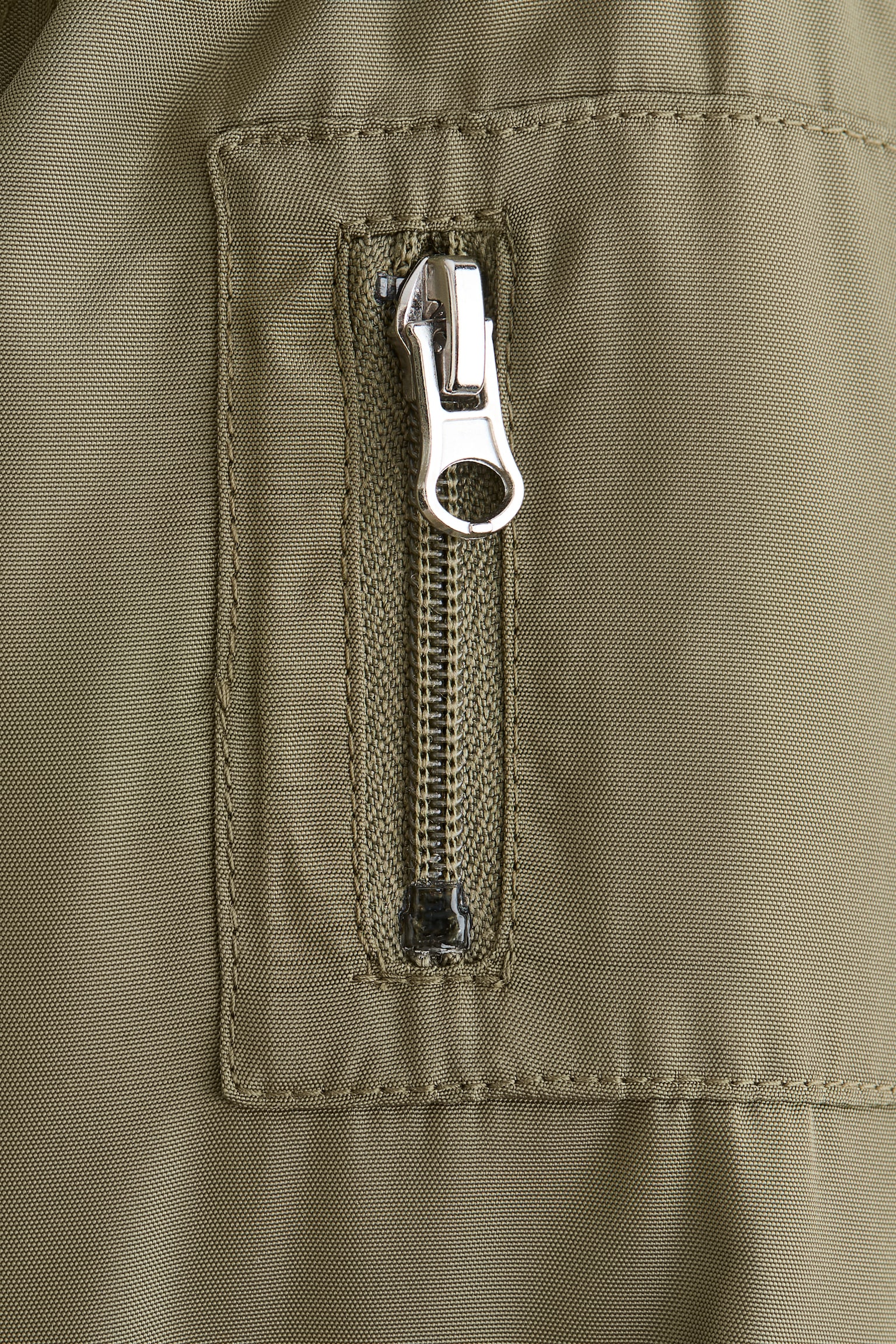 Bomber jacket - Khaki green/Navy blue/Beige - 2