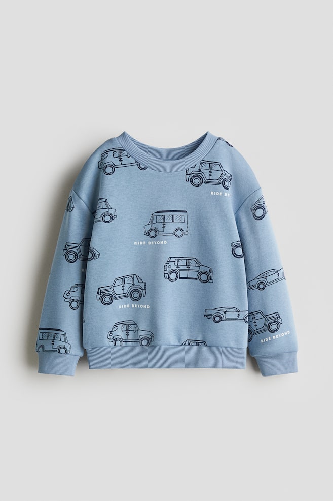 Sweatshirt - Blau/Autos/Hellblau/Together/Gelb/Load Of Fun/Blau/Stegosaurus/Taupe/Busse/Dunkelgrau/Fledermäuse - 1