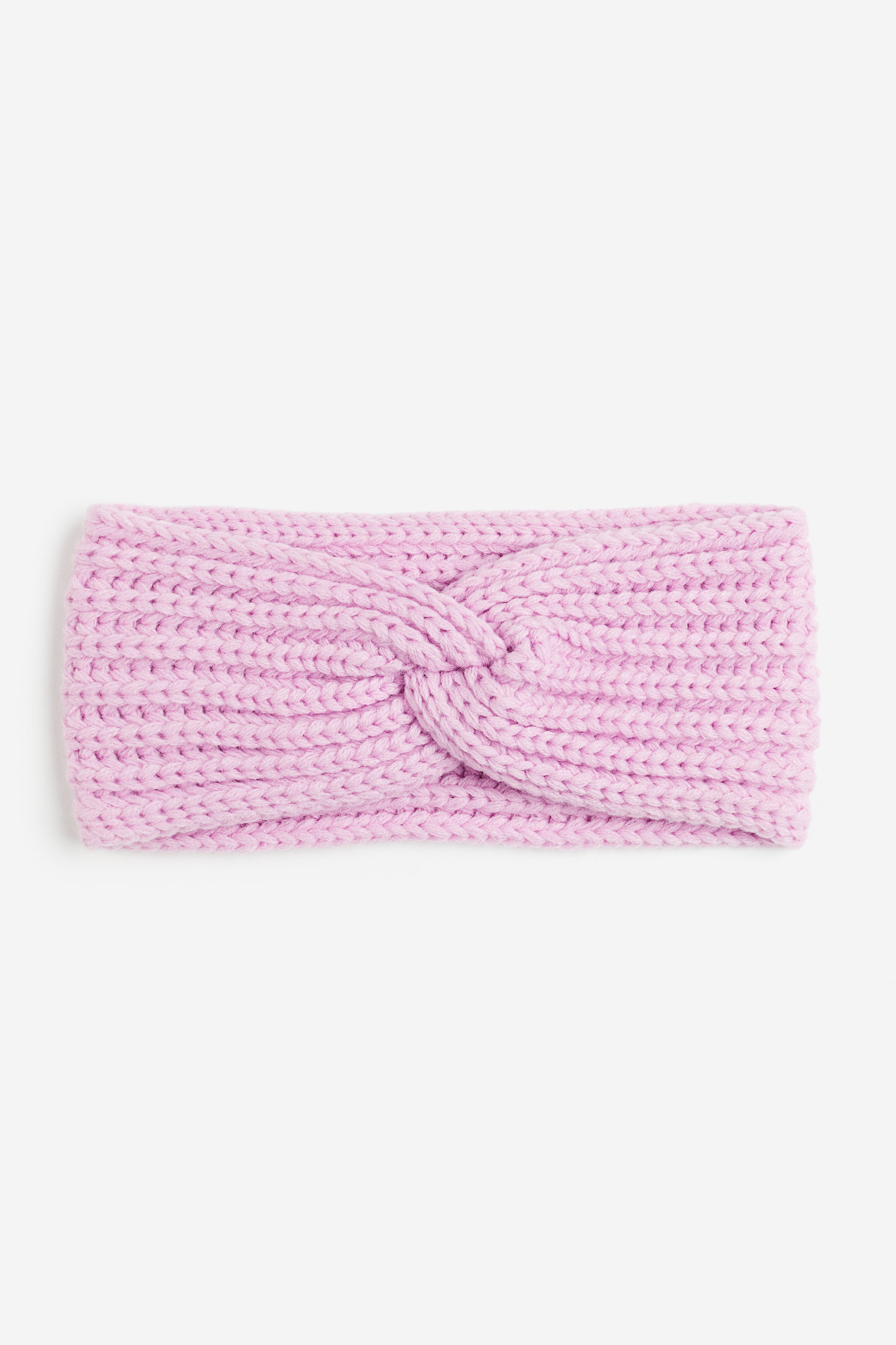 Ribbed Headband - Light pink - Ladies | H&M US