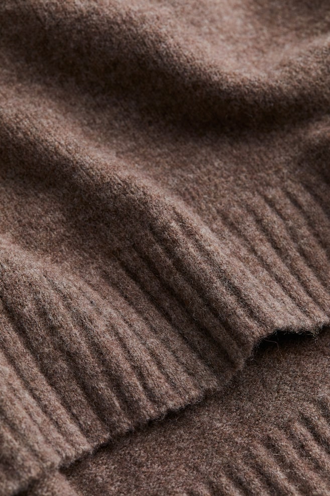 Fine-knit jumper - Brown marl/Grey marl/Light pale green/Light beige marl - 2