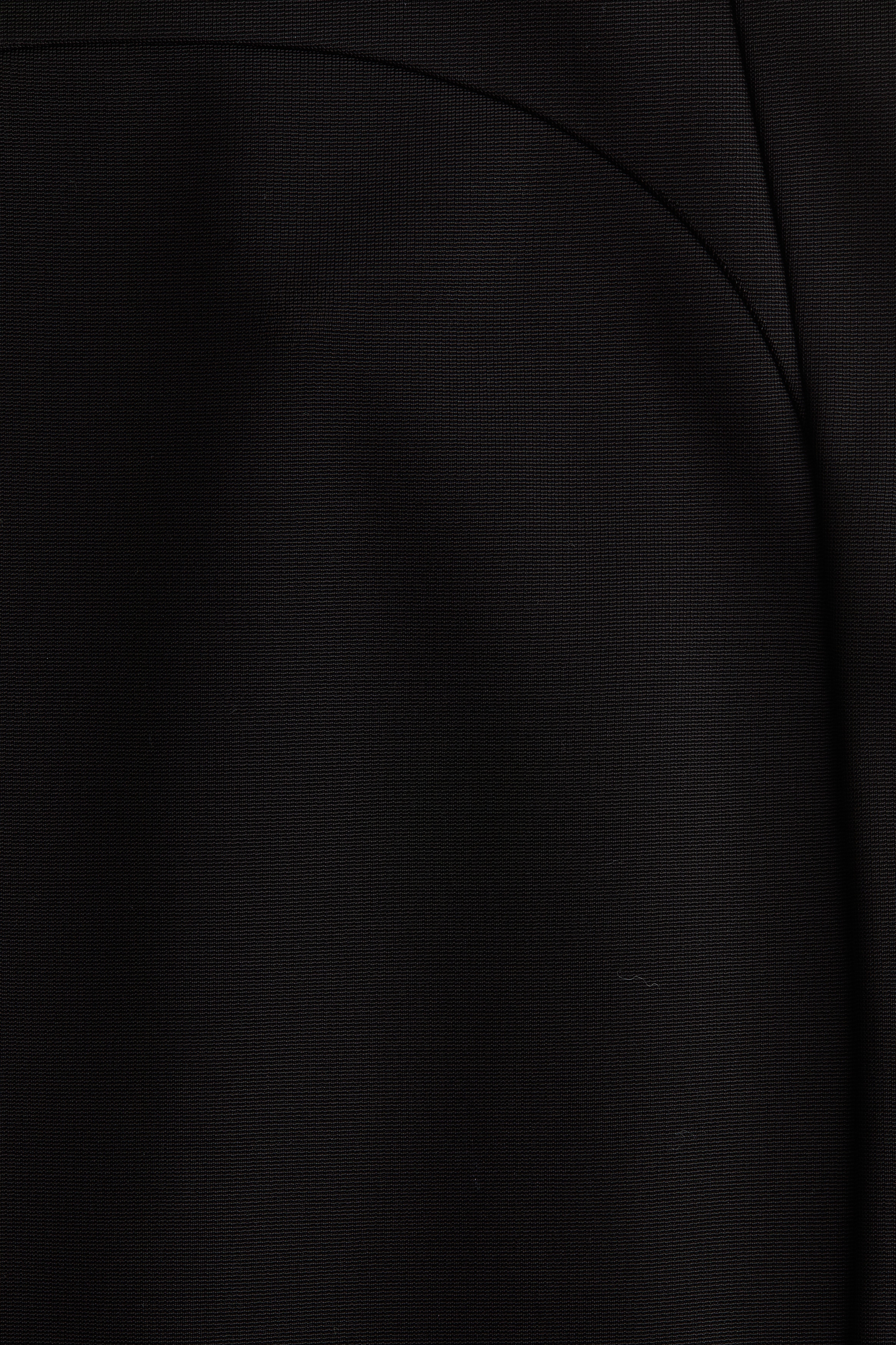 Seam-detail pencil skirt
