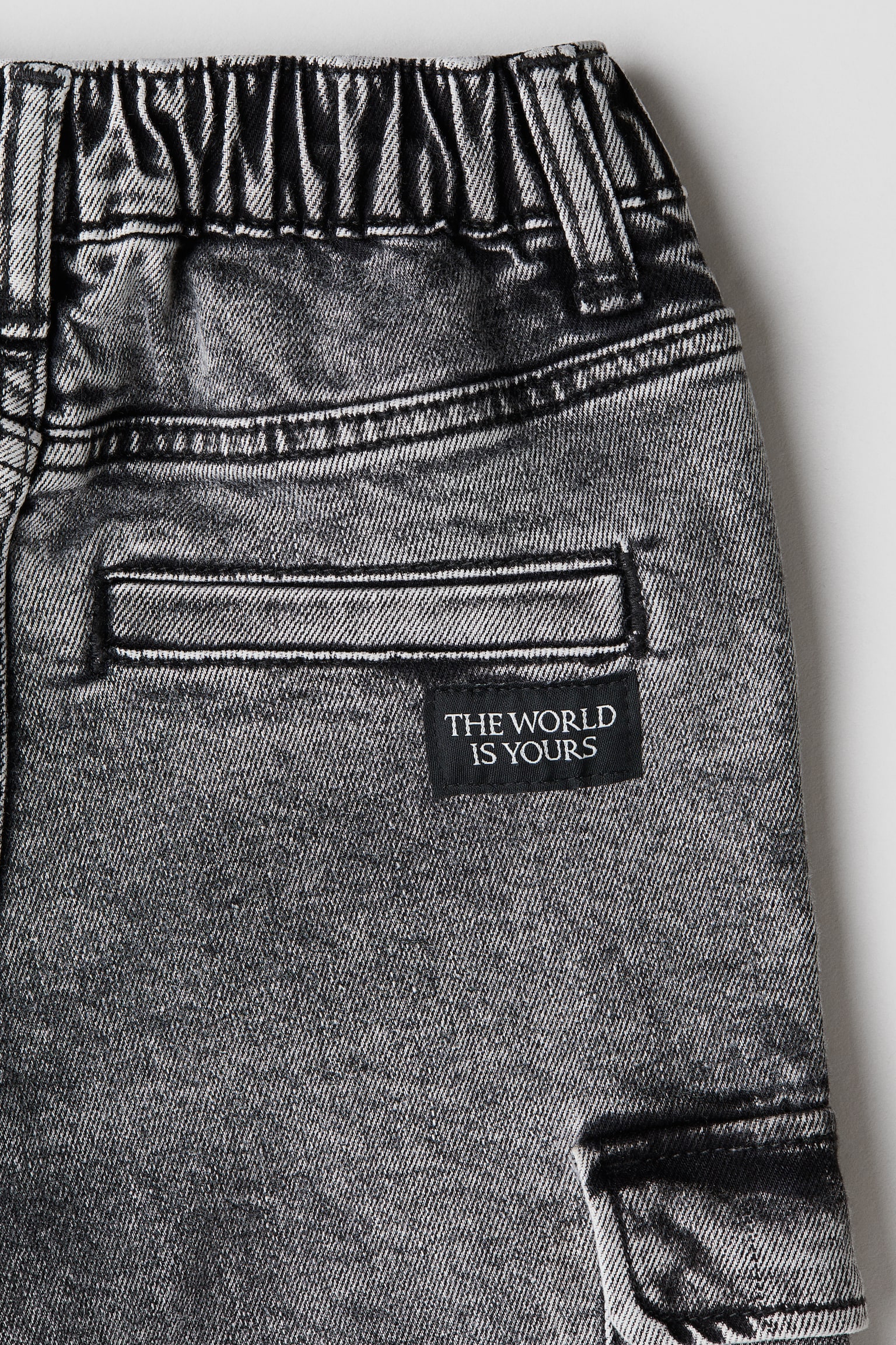 Relaxed Tapered Fit Jeans - Grey/Dark grey - 3