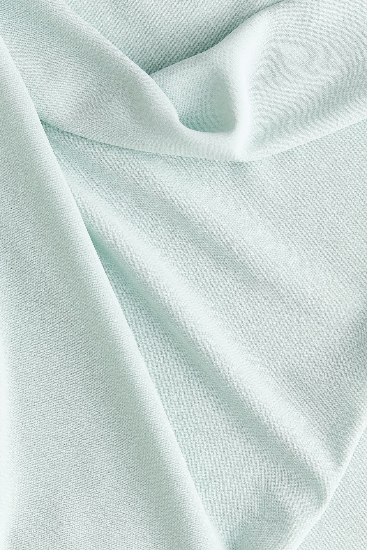 Asymmetric Cowl-Neck Dress - image 4