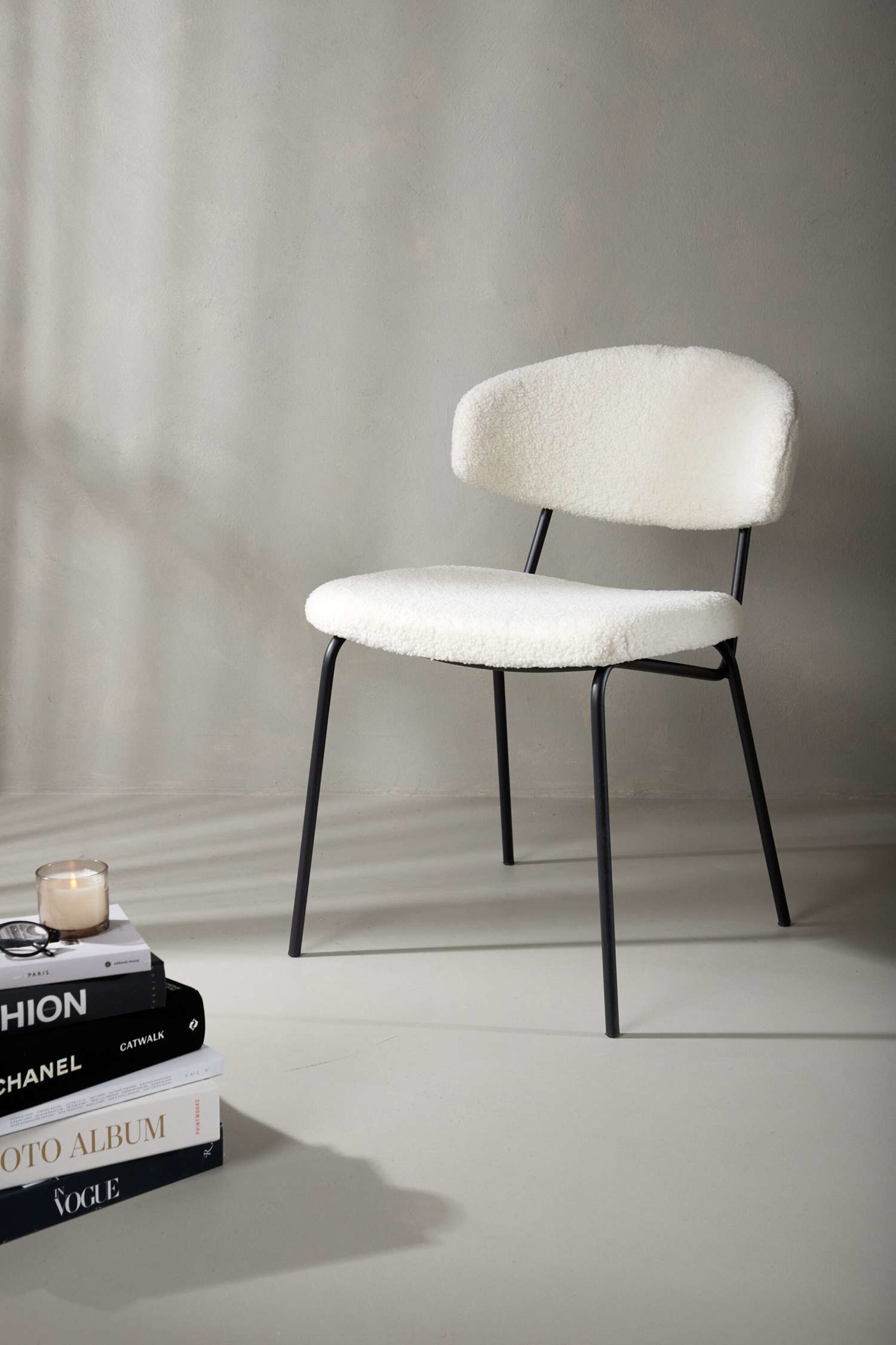 Chico Stoel 2-pack - Staal, Wit