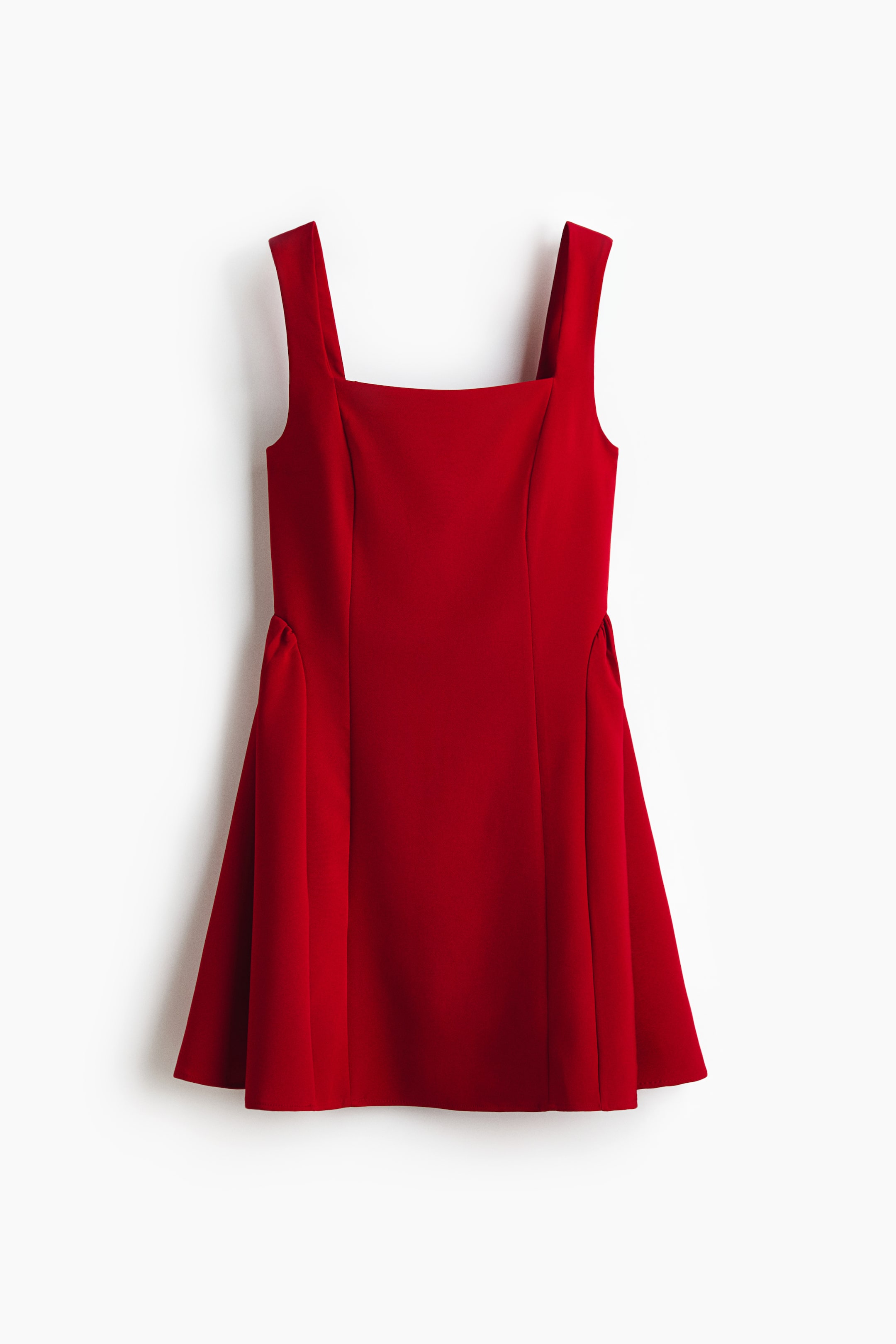 Ampliar la imagen: Vestido con vuelo - Rojo - Ladies | H&M MX 5