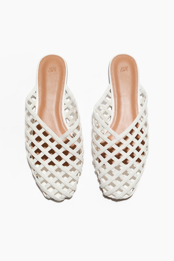 Женские сабо H&M Lattice Mules