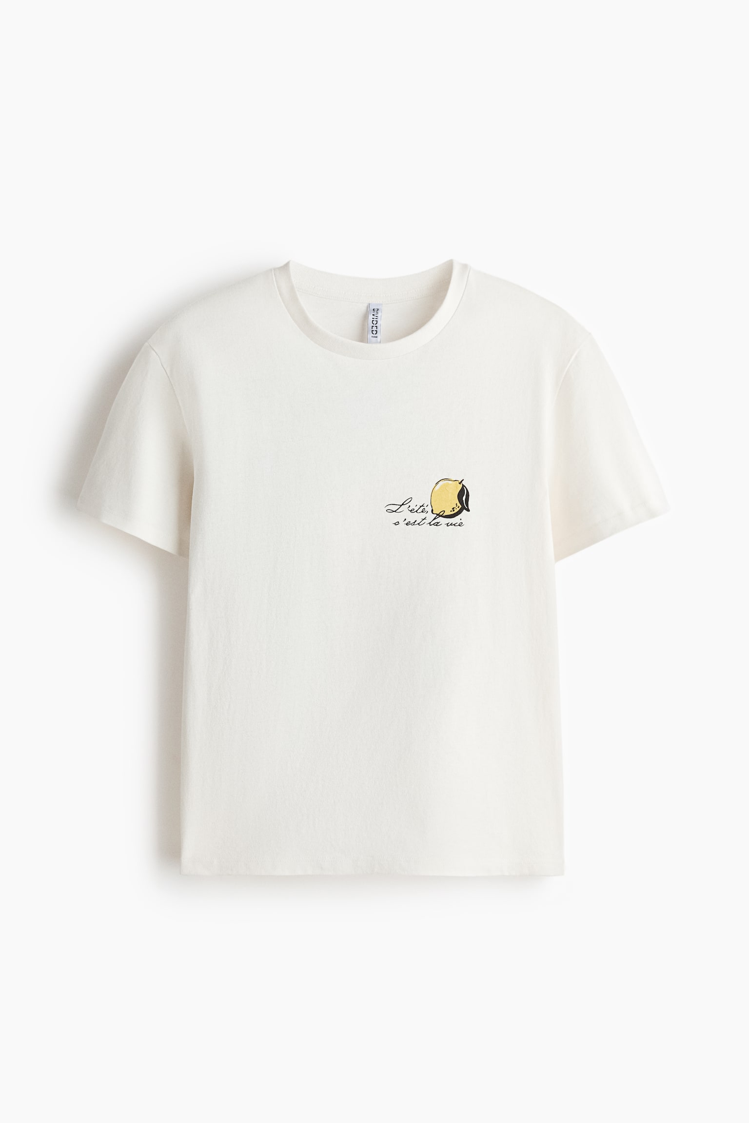 T-shirt med applikationer