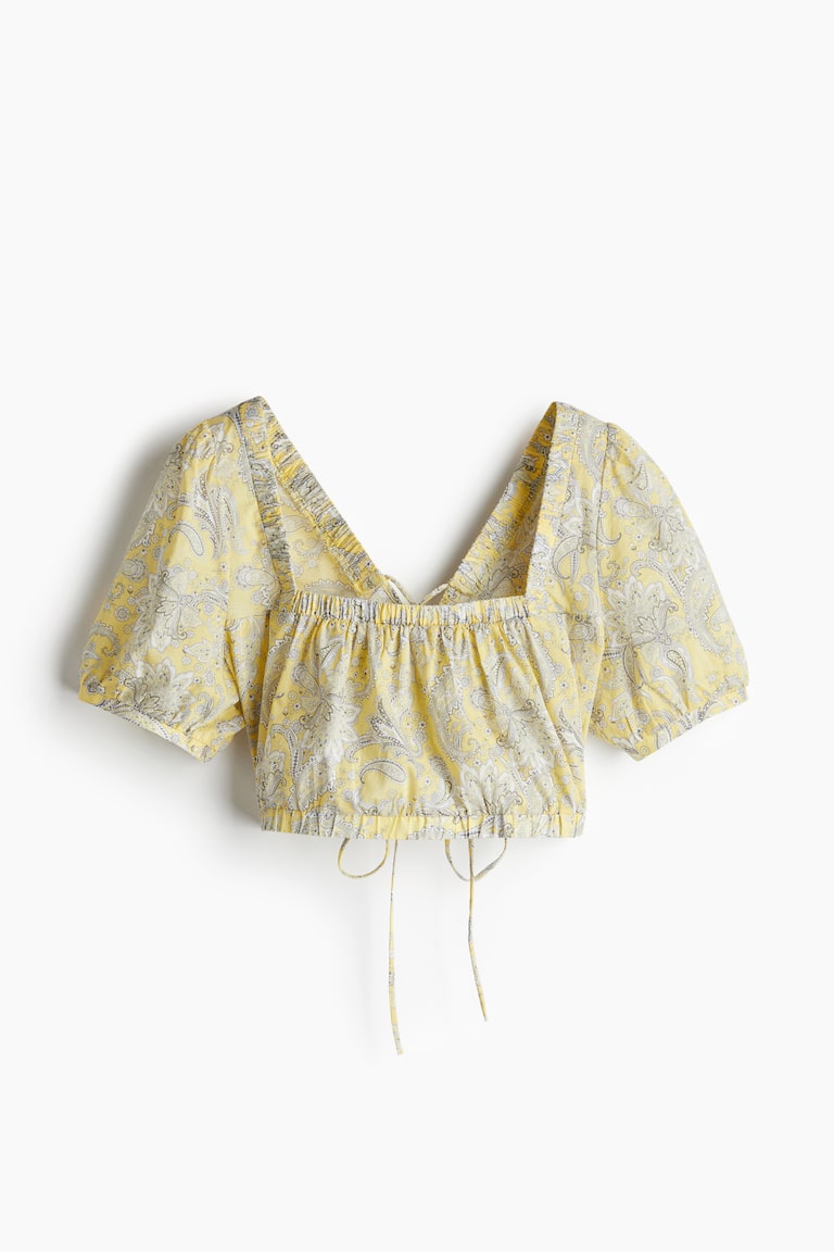Pamučna bluza na pertlanje