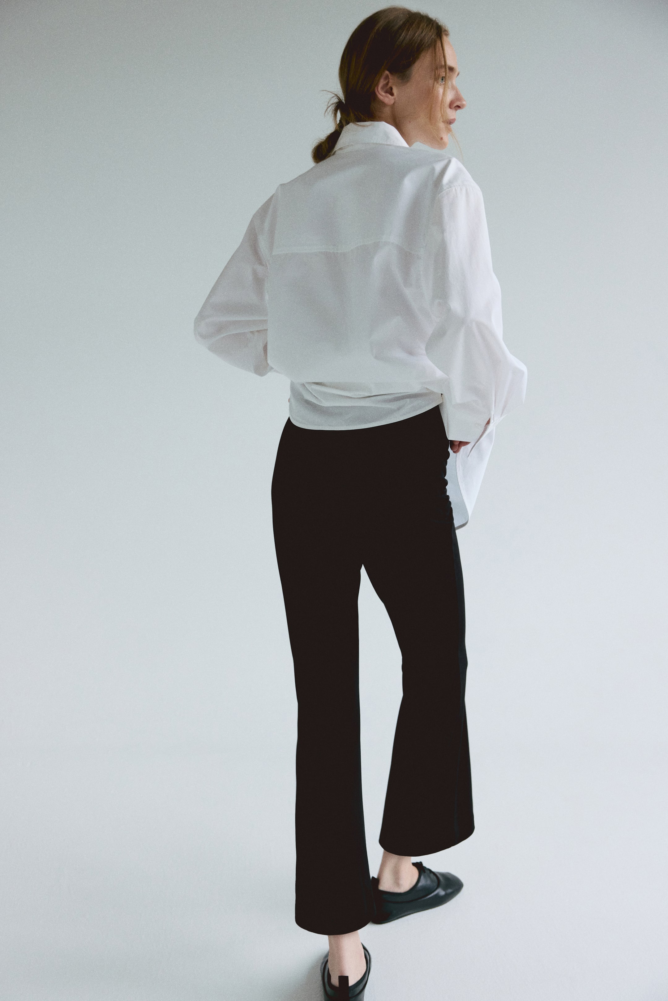 MAMA Flared Interlock Pants