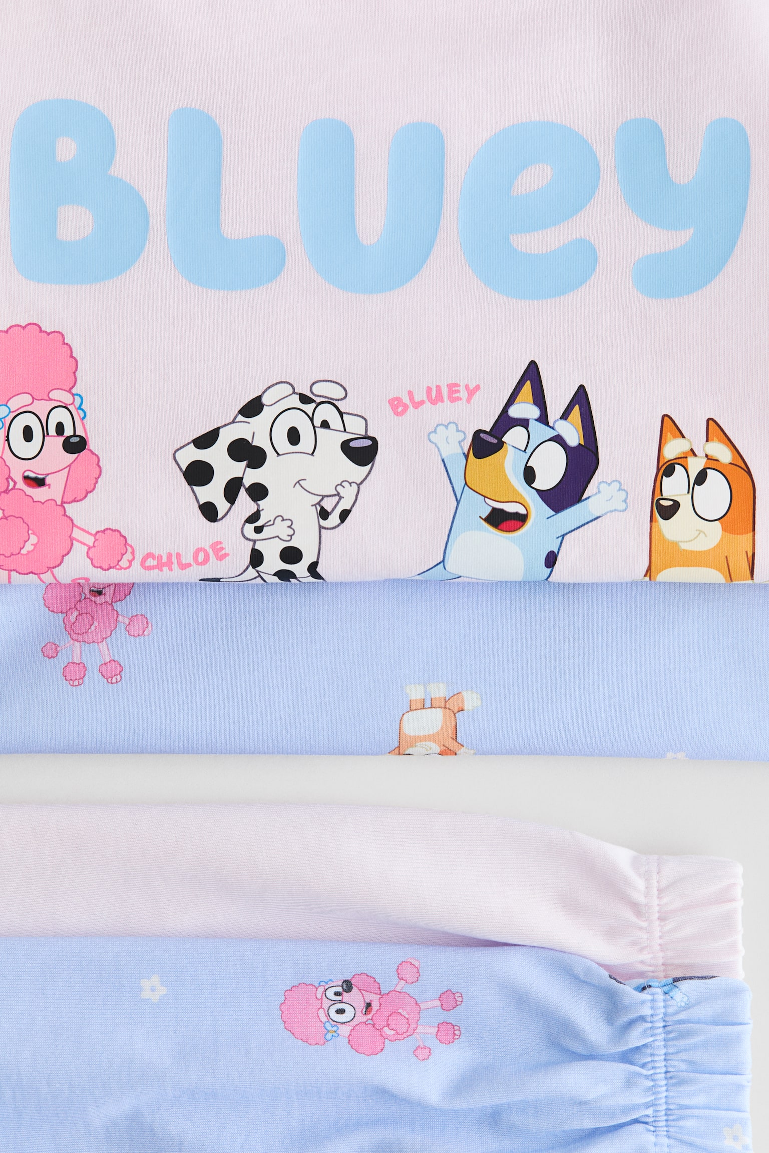 2-pack printed pyjamas - Light pink/Bluey/Cream/Hello Kitty - 2