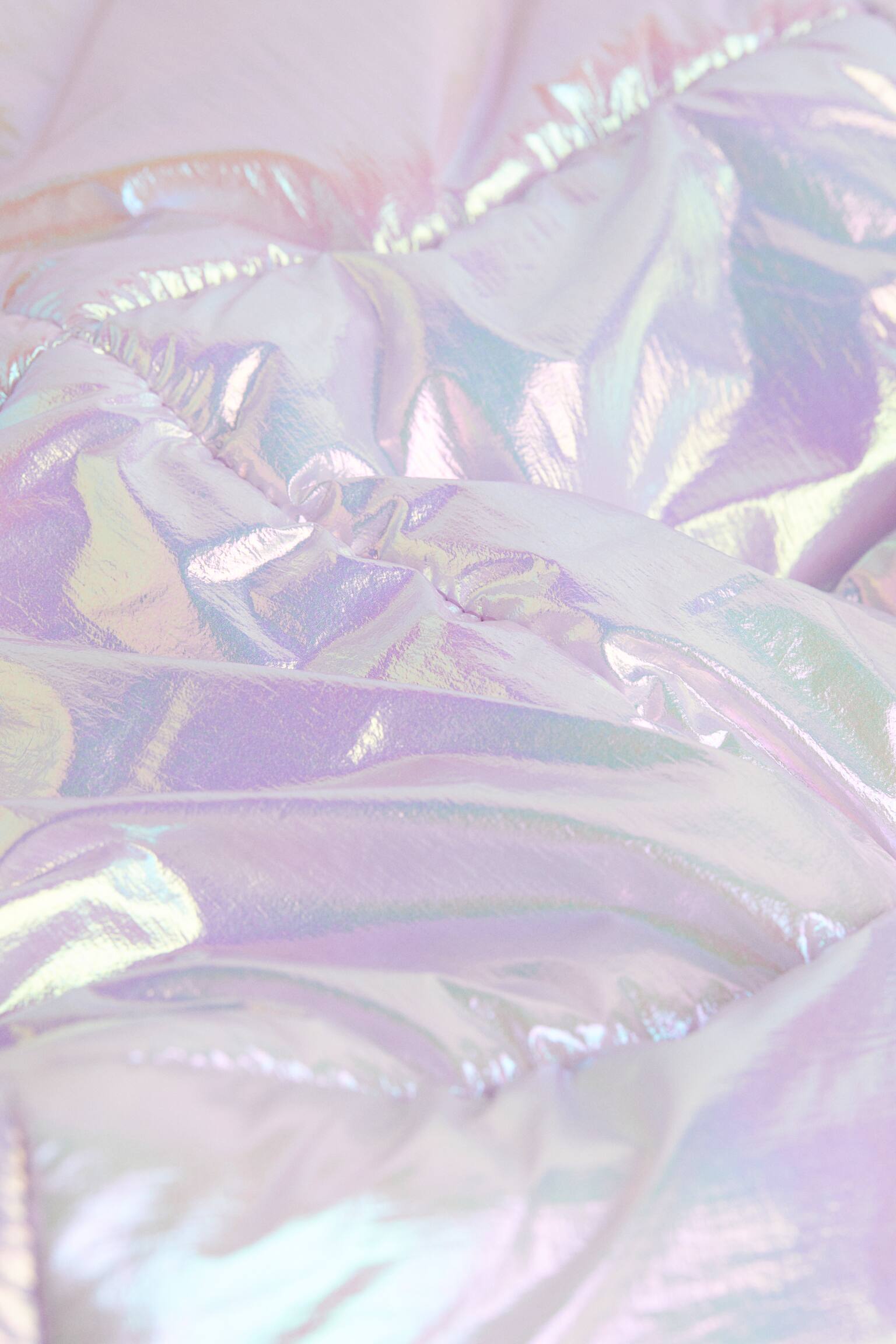 Túi shopper có đệm - Màu tím nhạt/Hiệu ứng ba chiều - 2