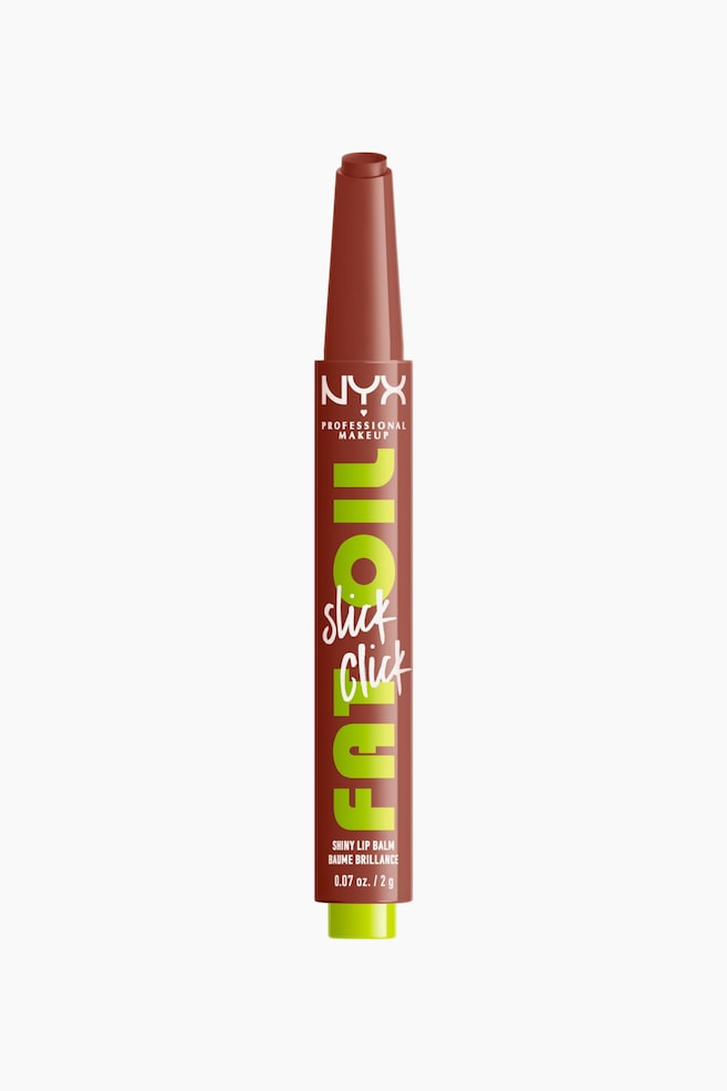 Slick Click Shiny Lip Balm - Link In My Bio/Going Viral/Trending Topic/Clout/Main Character/In A Mood/No Filter Needed/Hits Different/Dm Me/Thriving/That's Major/Double Tap - 1