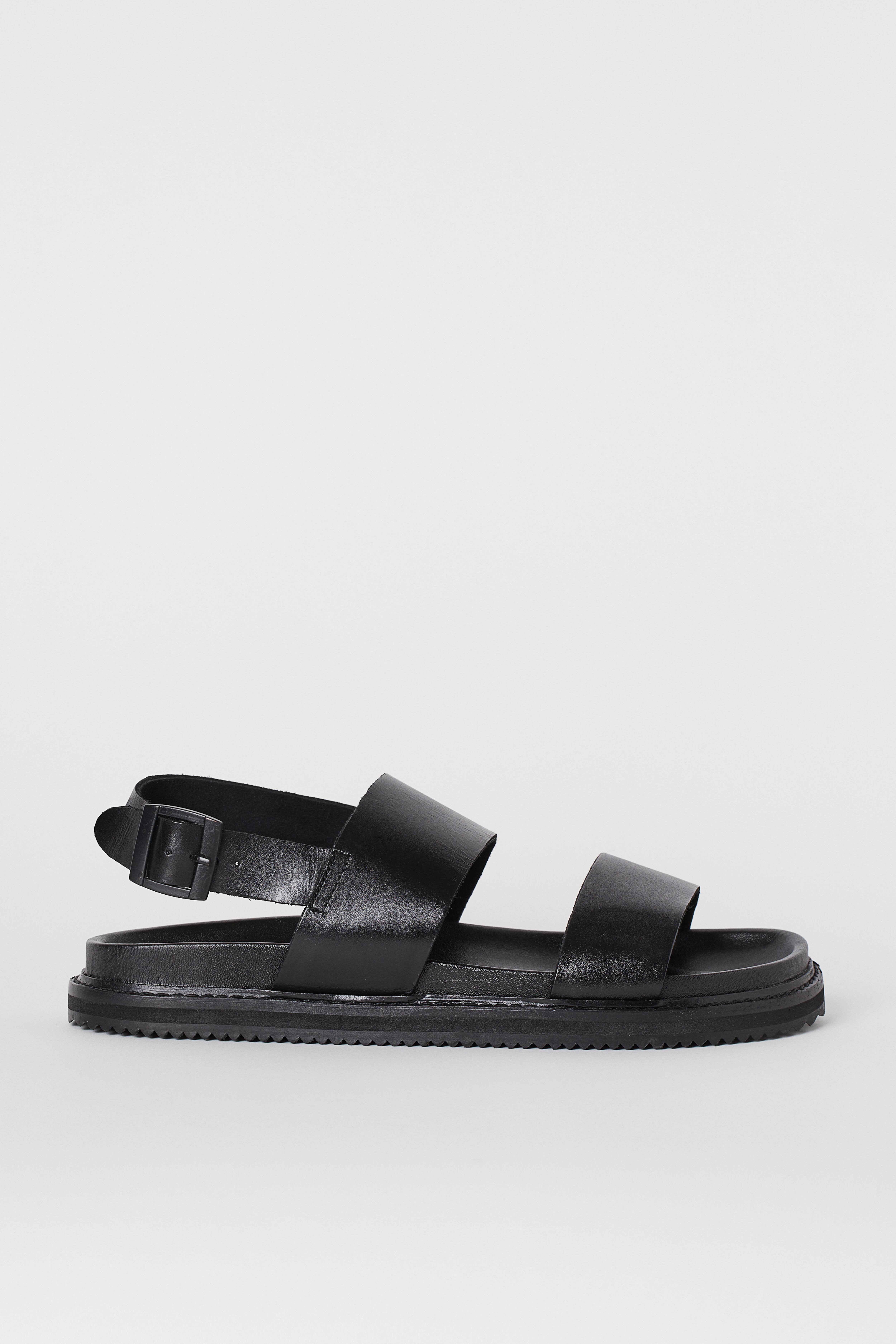 H&m strappy leather shops sandals