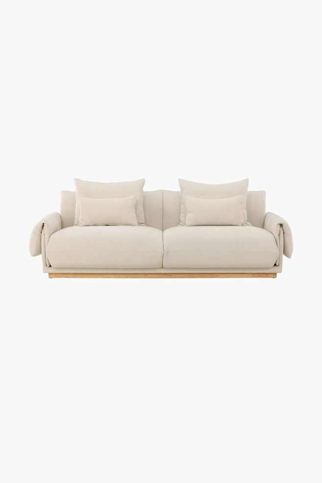 Mollösund 3-sitzer-sofa - Baumwolle, Beige - 1
