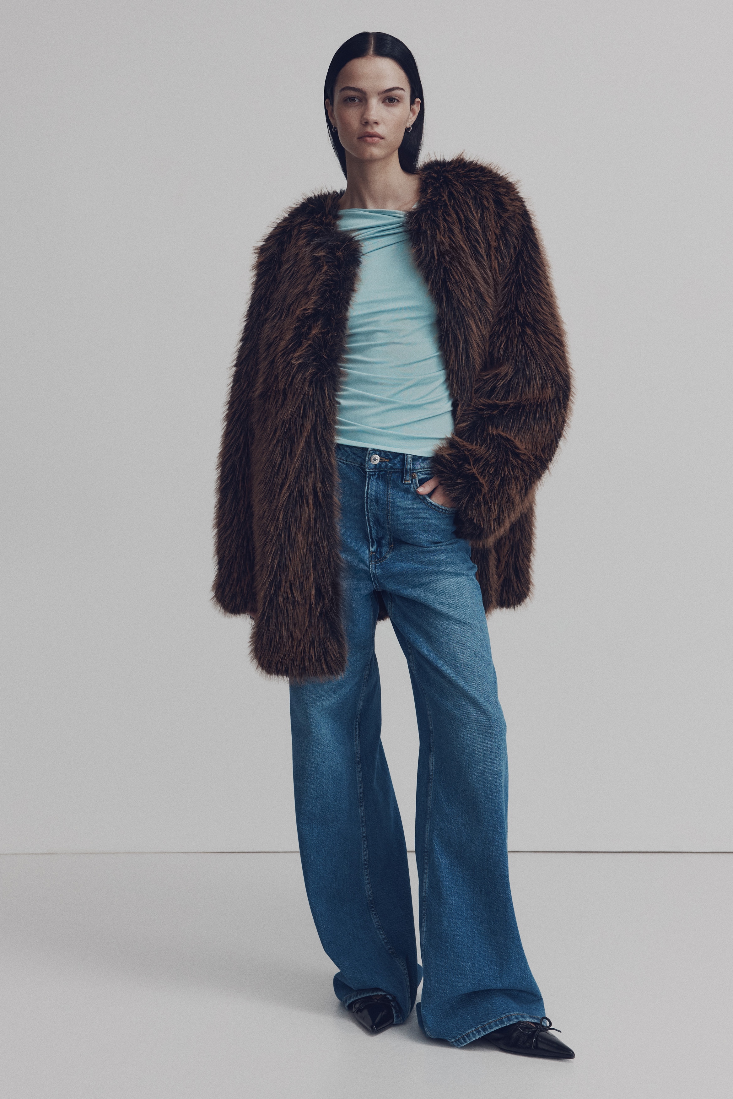 ツイストディテールトップス - ライトターコイズ - レディース | H&M JP