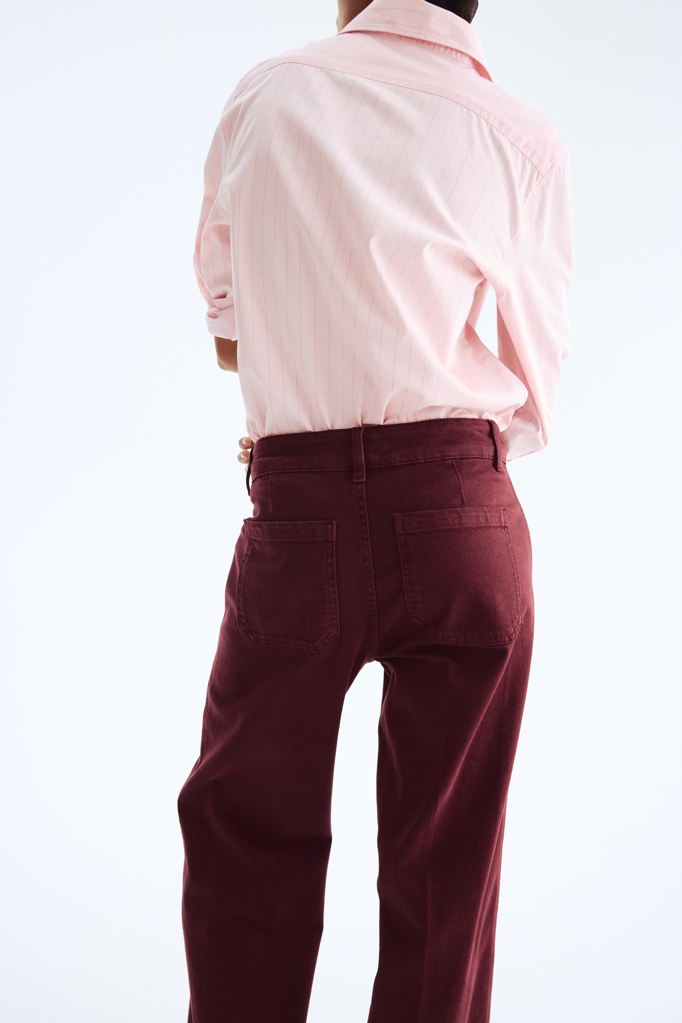 Wide High Jeans