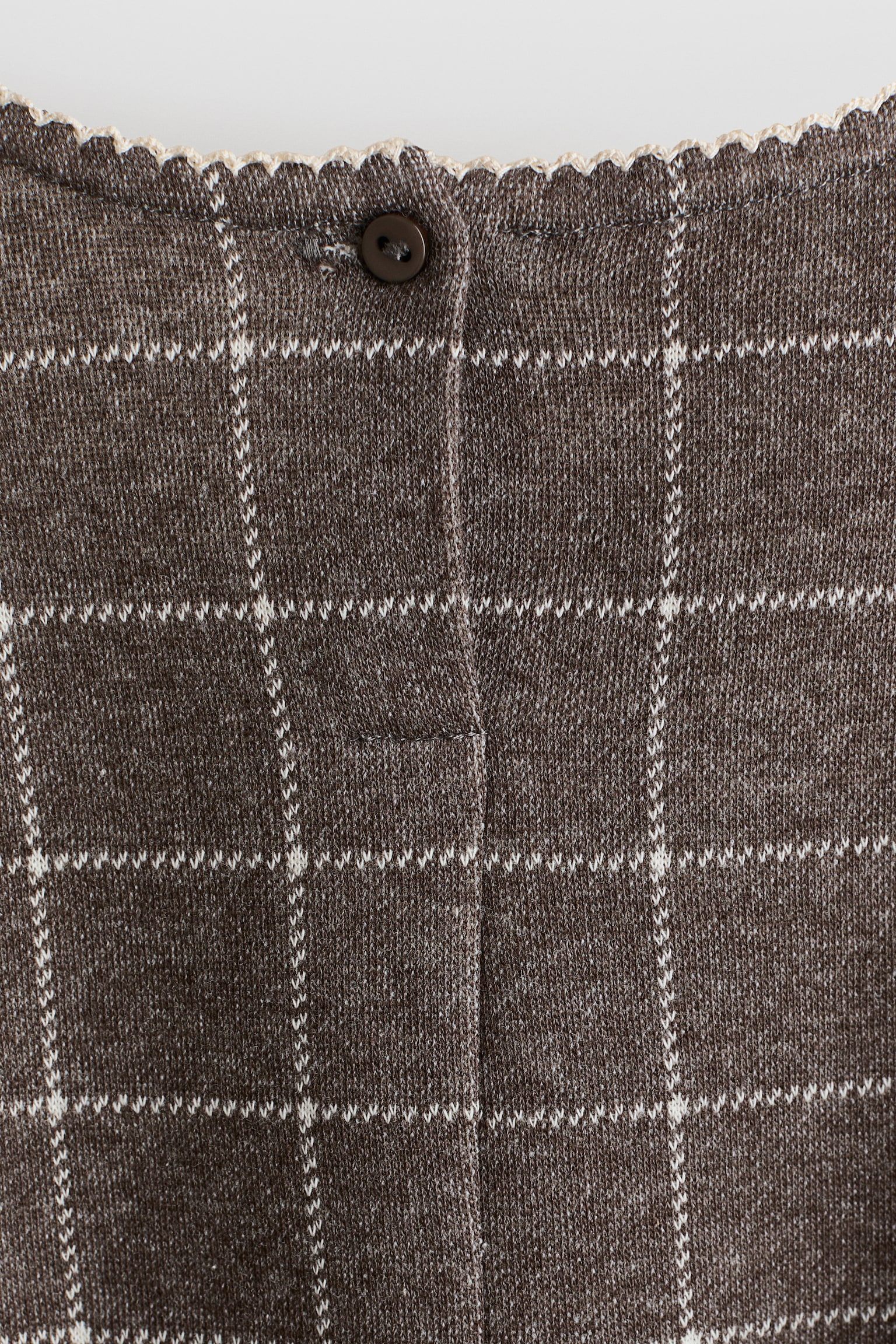 Детское платье H&M Jacquard Jersey, цвет: Серо-коричневый — фото 5