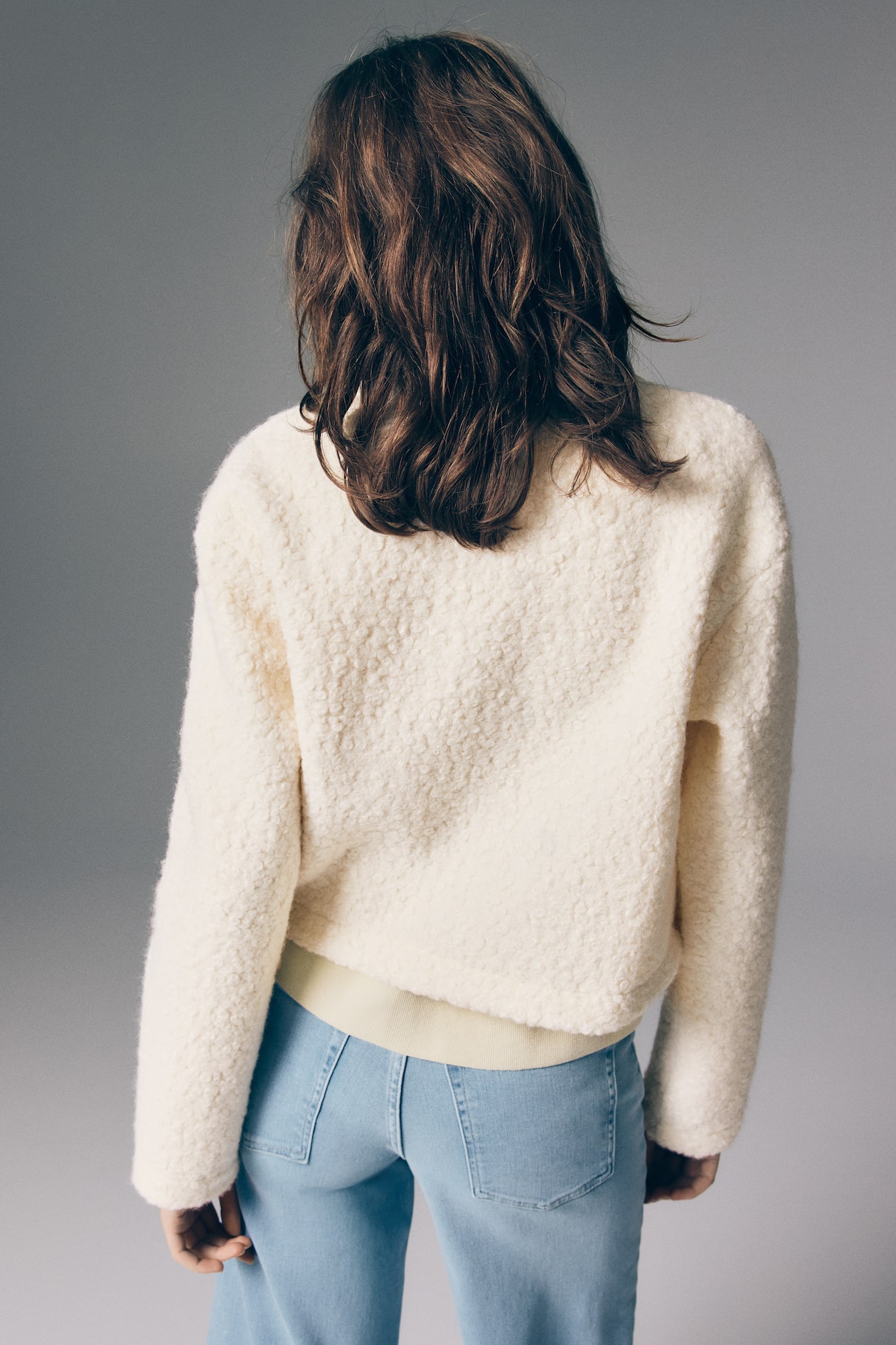 Teddy Fleece Cardigan - image 3