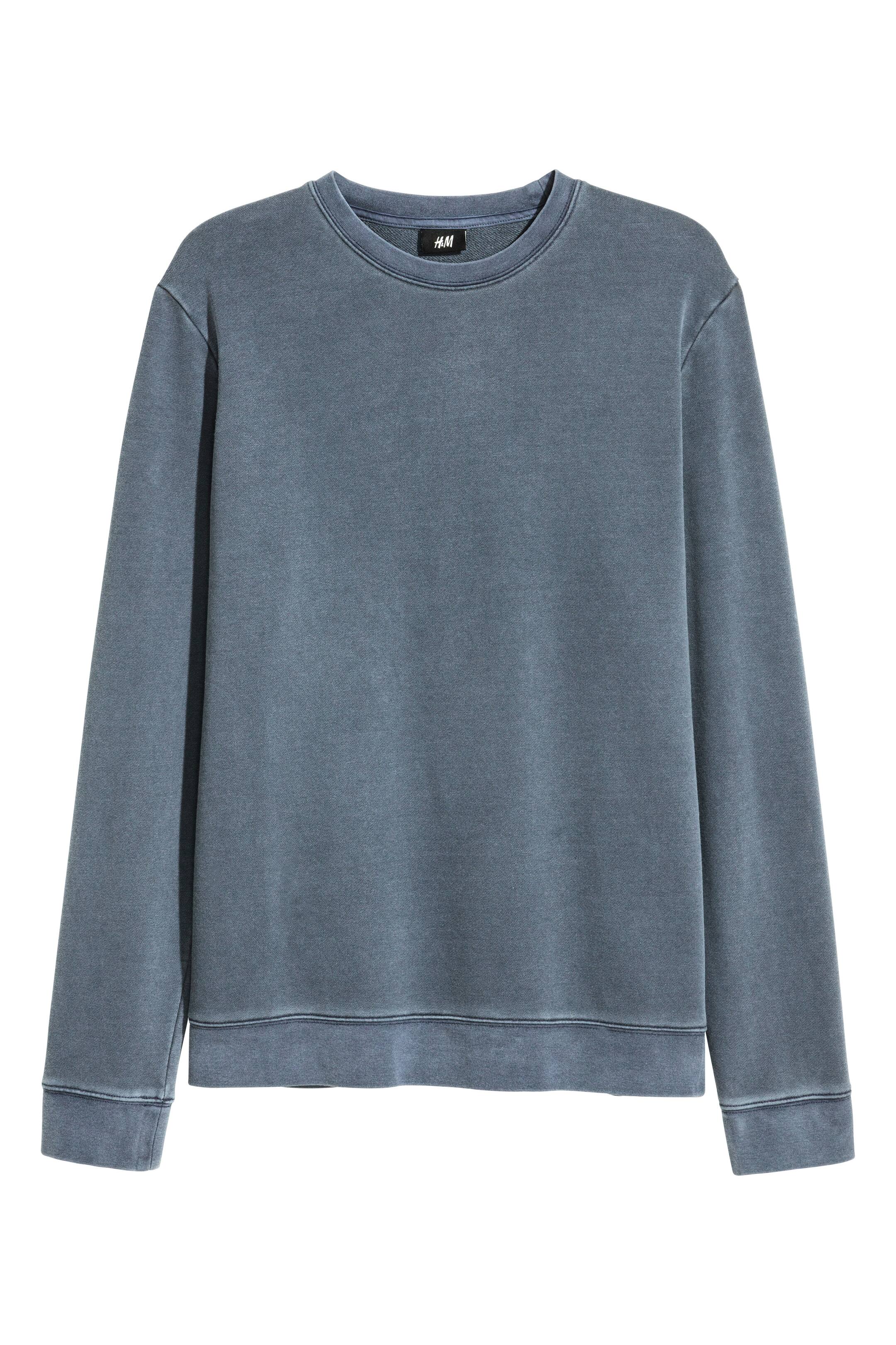 Agrandir l'image: Sweat - Bleu gris - HOMME | H&M FR 1