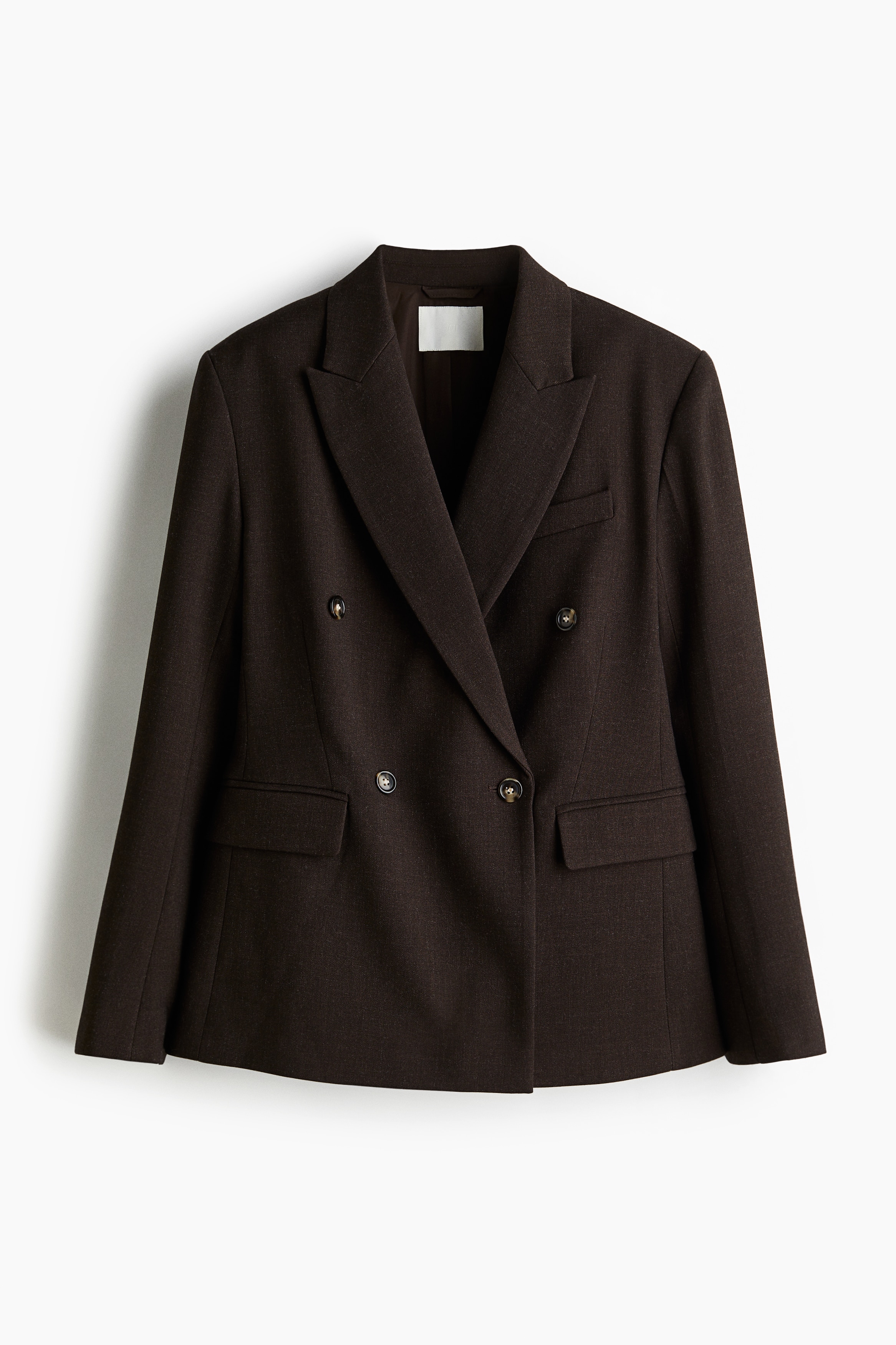H & M - Zweireihiger Blazer - Braun - Damen