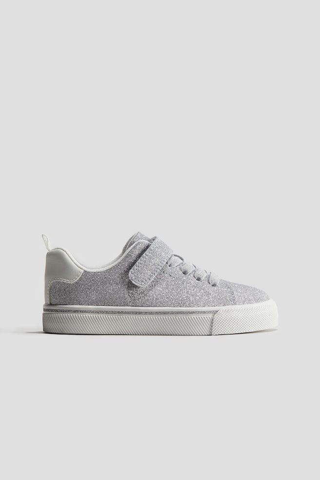 Glitzernde Sneaker - Silberfarben/Glitzernd - 1