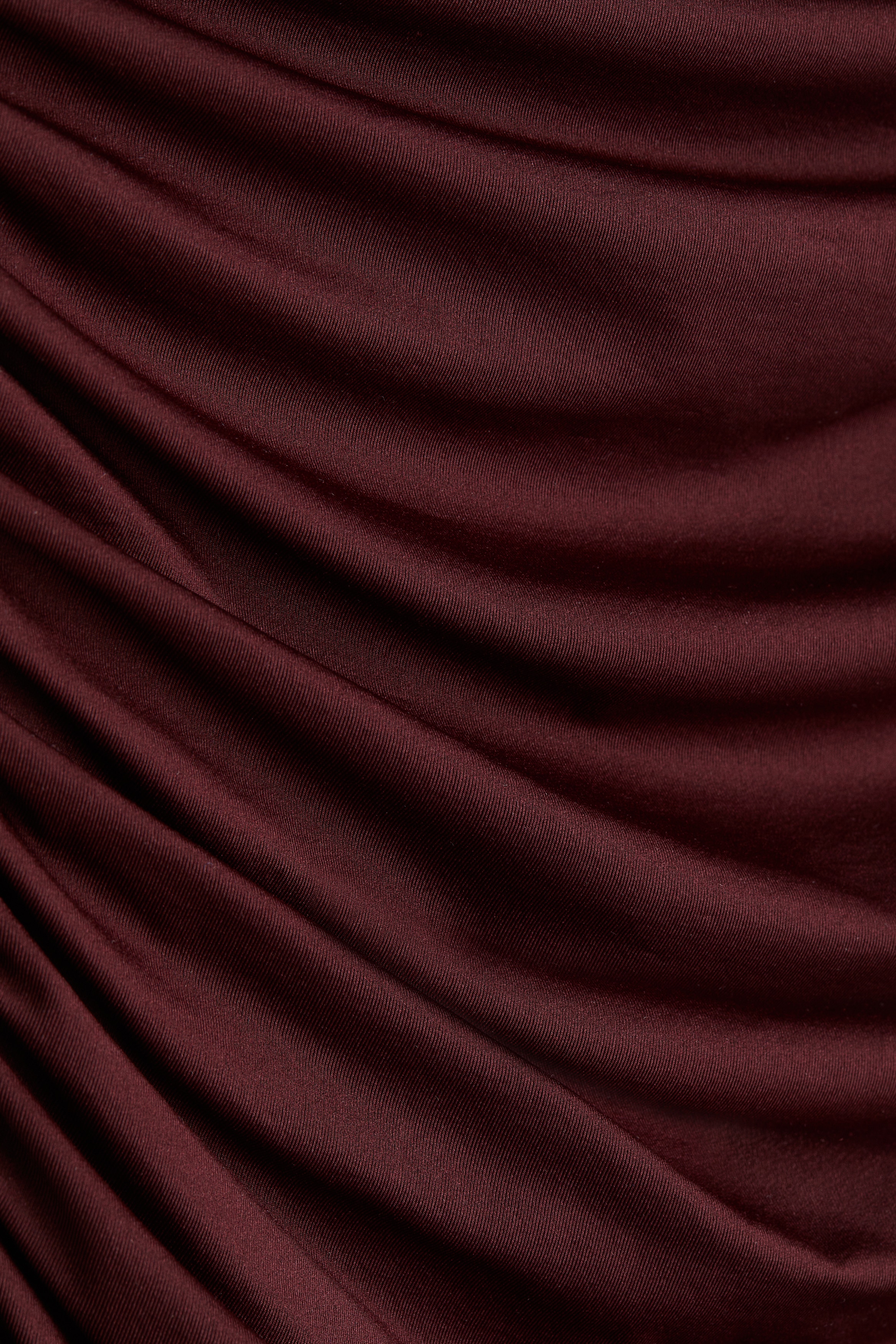 Draped tube top