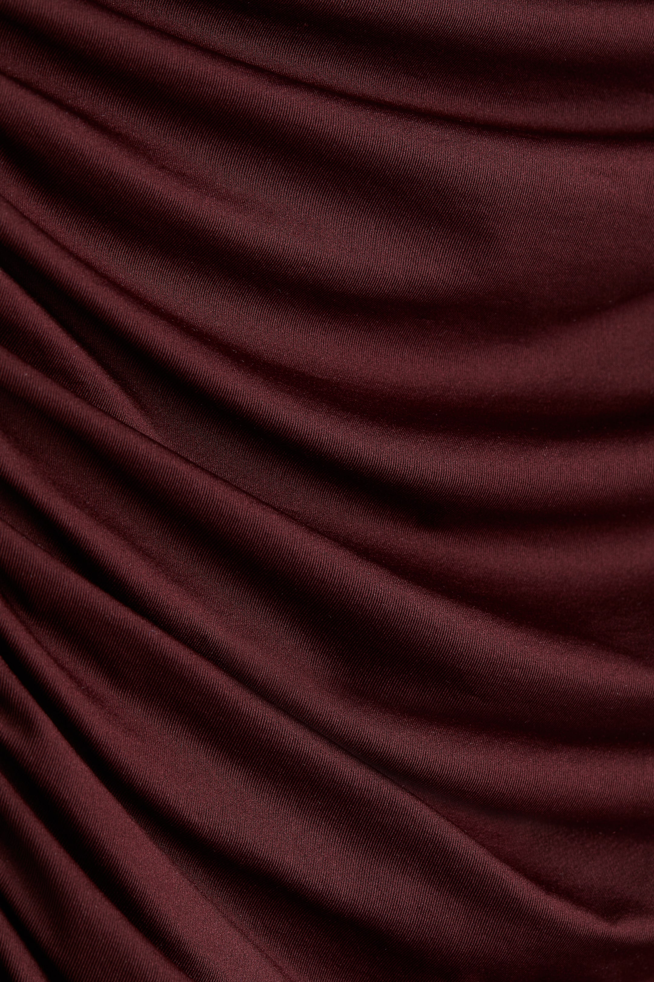 View larger image: Draped tube top - Burgundy - Ladies | H&M IN 5