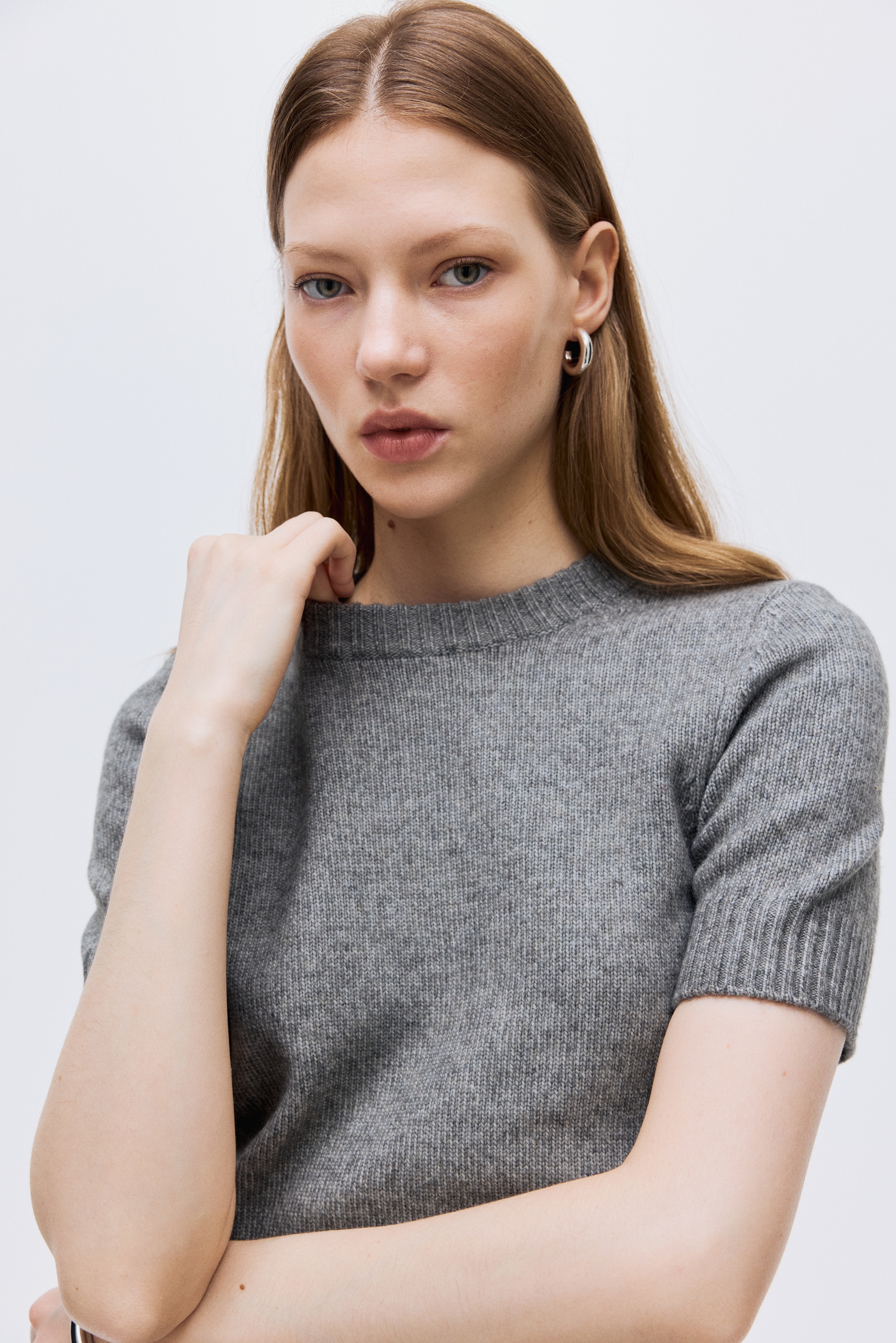 Short-sleeved jumper
