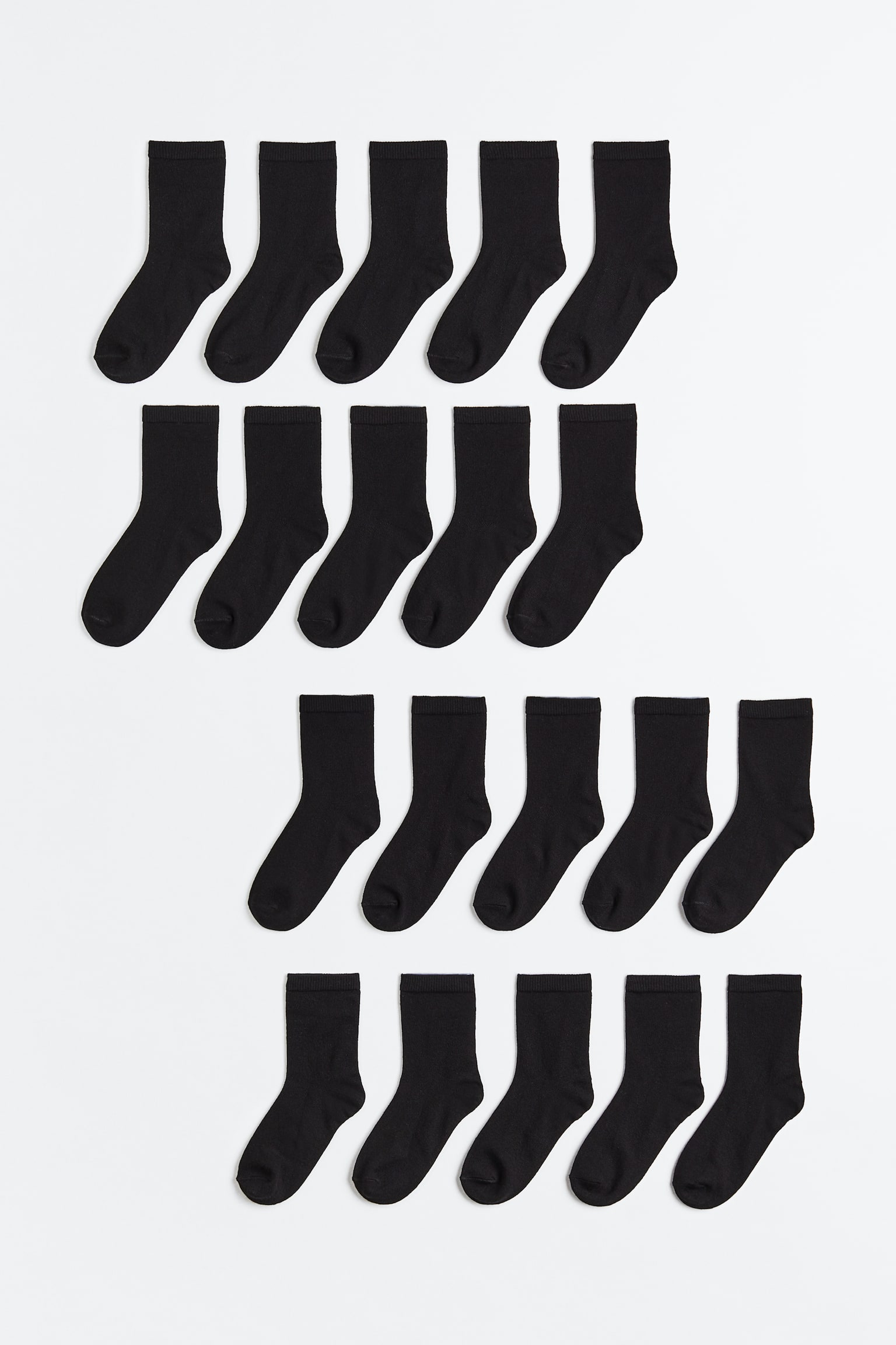 20-pack Socks - Black - 1