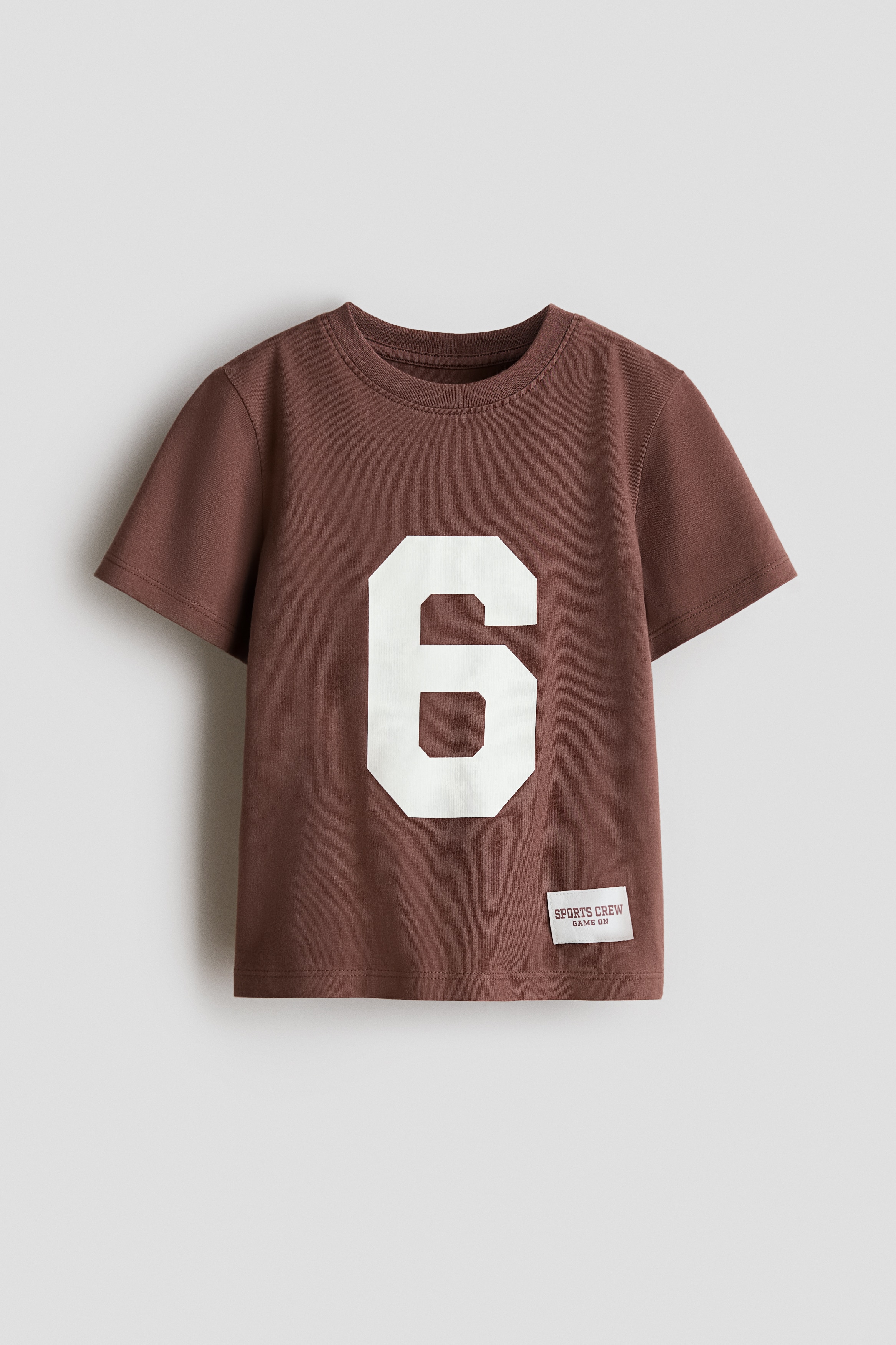 T-Shirt mit Print - Braun/6/Cremefarben/Salty Breeze/Hellgrün/Fun Days/Elfenbein/Basketbälle/Dunkelbraun/Surfer/Marineblau/Fussball/Elfenbein/Kokospalmen/Blau/Shark Bay/Cremefarben/Amalfi Coast/Cremefarben/Sun Fun/Hellblau/Auto/Cremefarben/Basketball/Weiss/Krebse/Hellblau/Miami/Grün/Basketball/Elfenbein/Surf '86/Khakigrün/Augen/Cremefarben/Surfbusse/Dunkelgrau/Pacific/Cremefarben/Gemustert/Hellgelb/Gelato