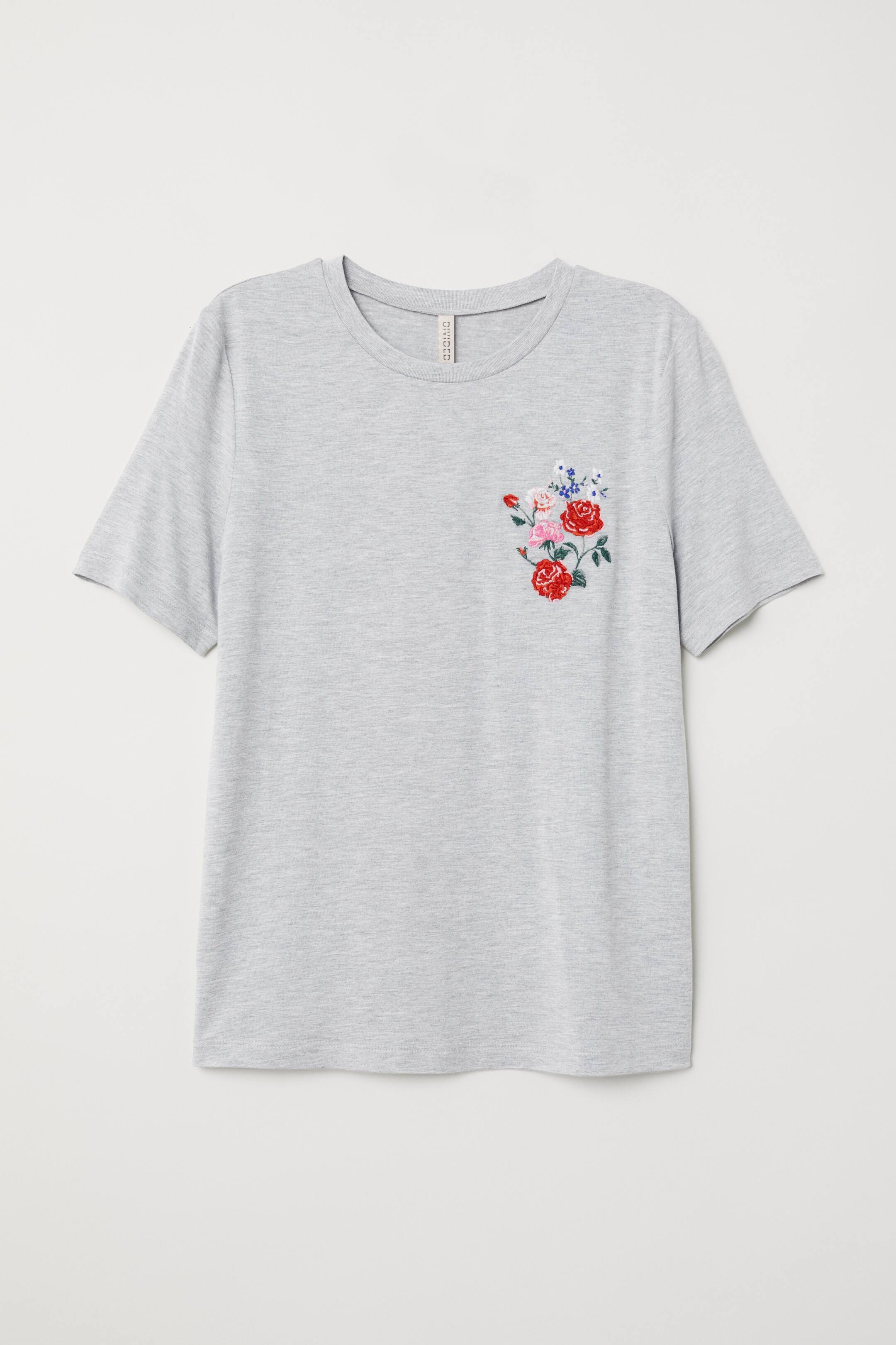 T-shirt with a motif