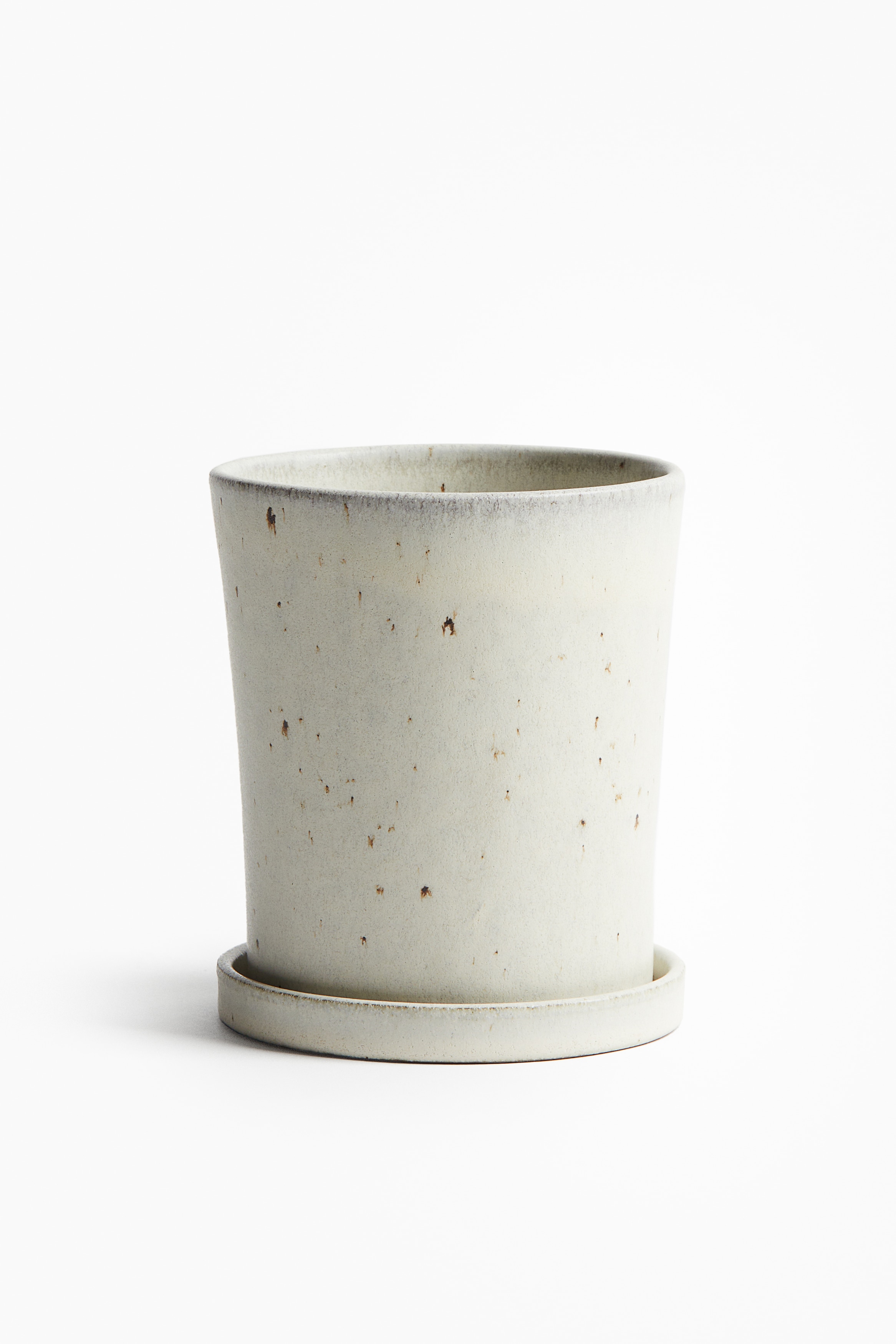 H & M - ハーブプランター&ソーサー S - ホワイト