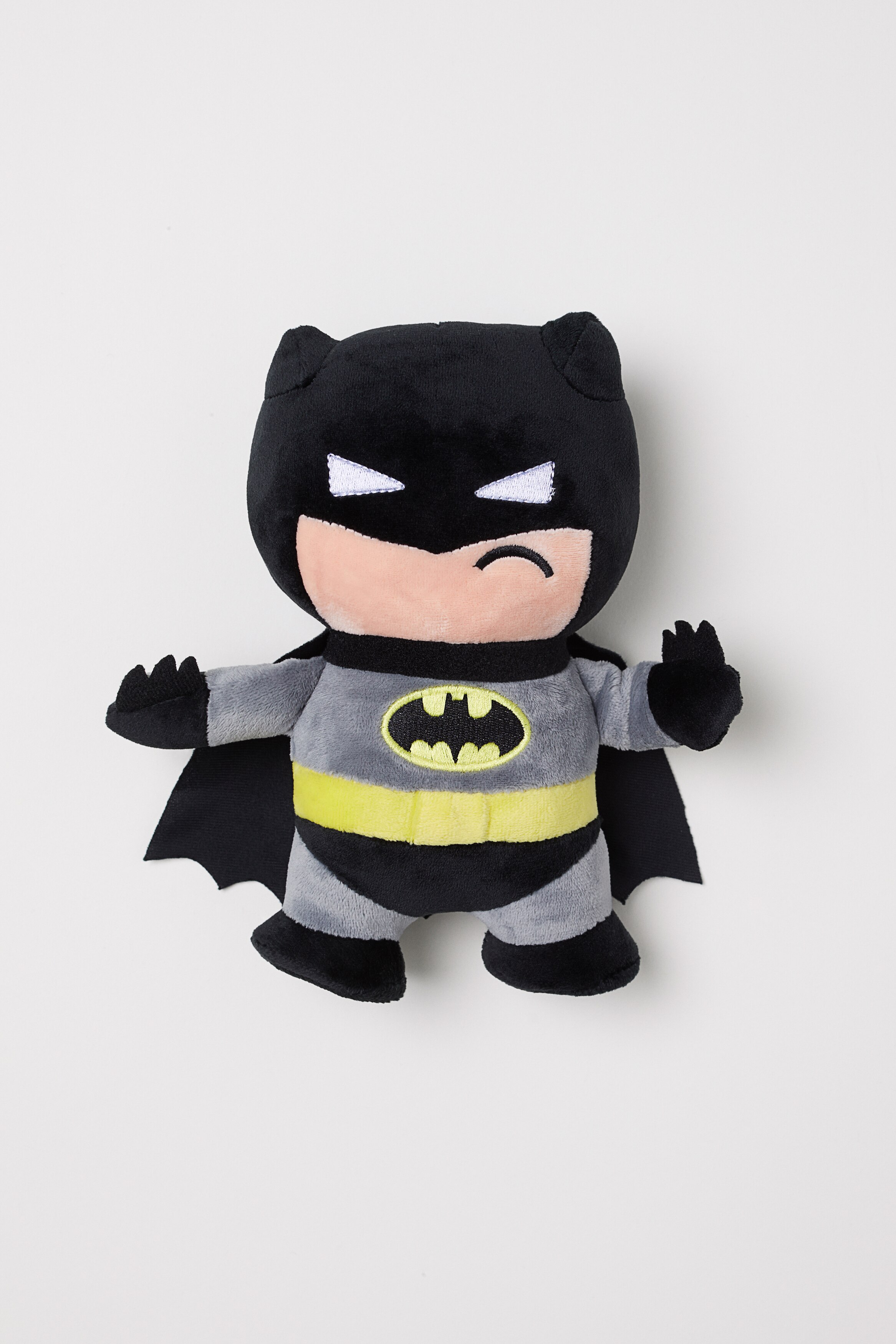 Velour soft toy Black Batman Kids H M GB