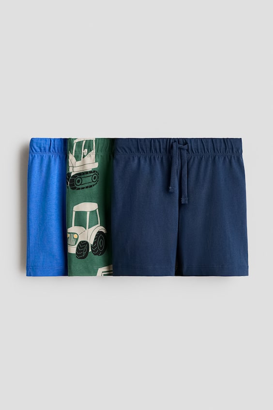 Детские шорты H&M 3-Pack Jersey Shorts