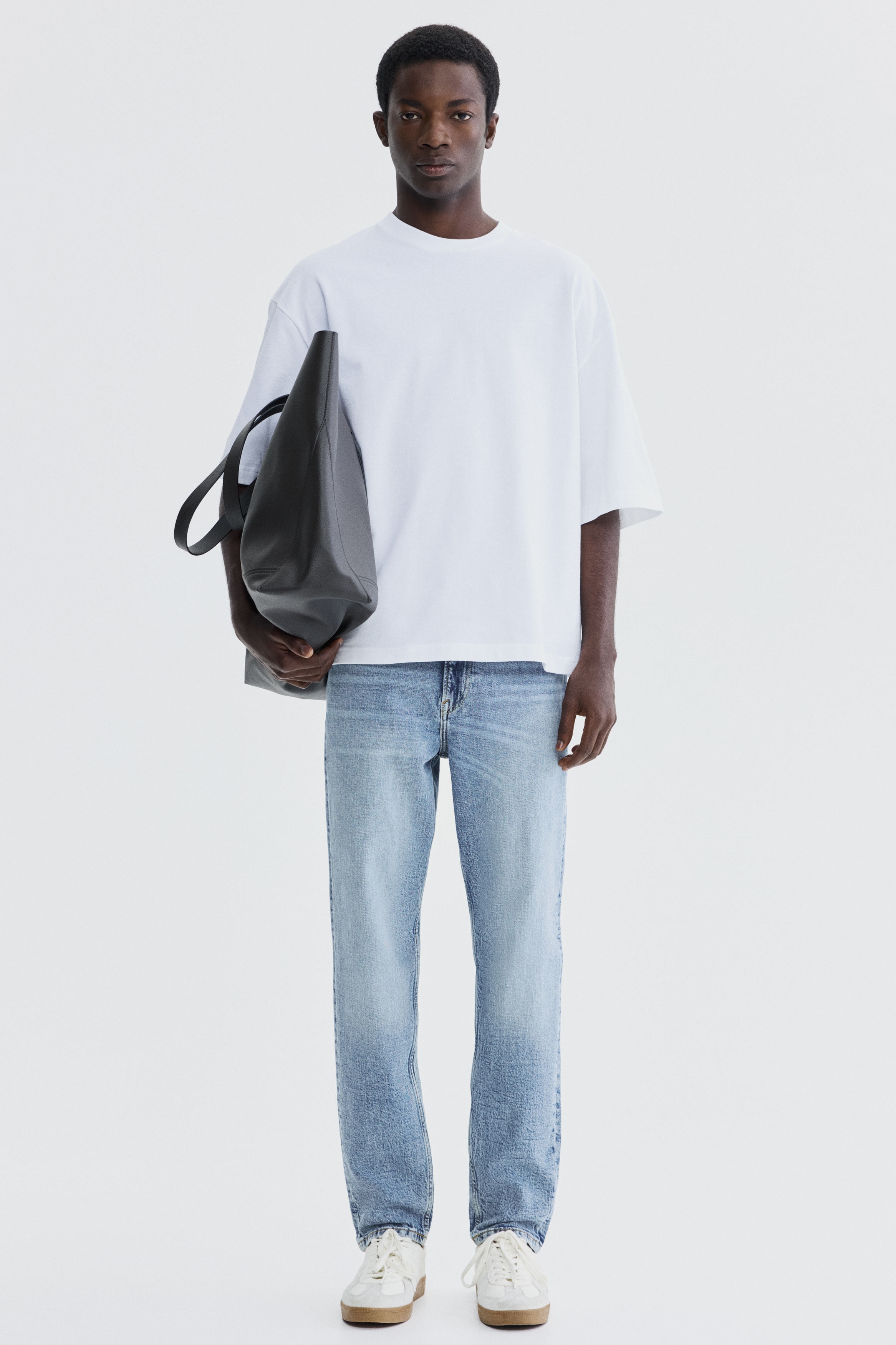 Τζιν με γραμμή που στενεύει προς τα κάτω - Μπλε denim/Μπλε denim/Σκούρο μπλε denim/Γκρι denim/Μαύρο denim