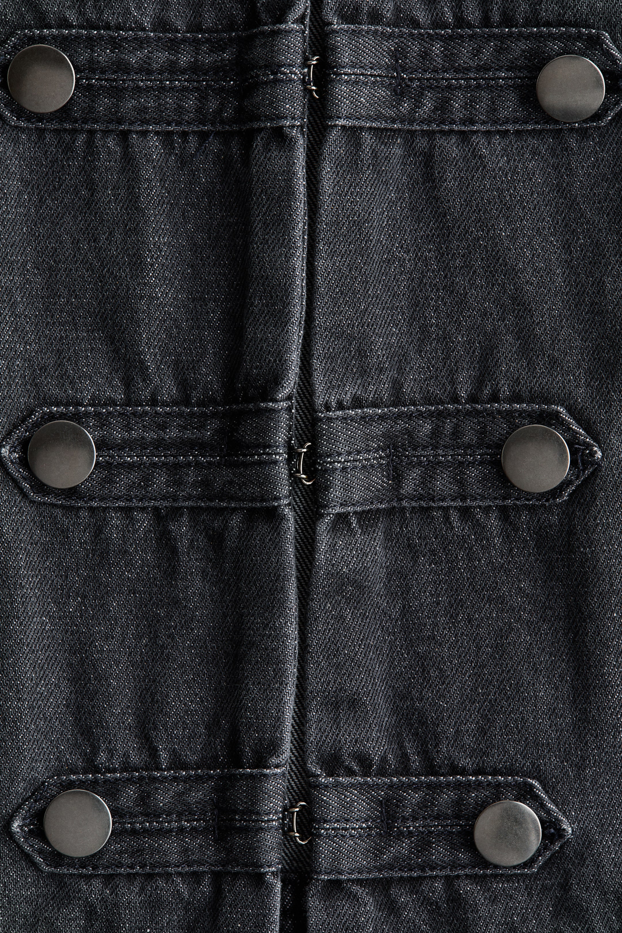 Женские куртки H&M Studded Denim Jacket — фото 6