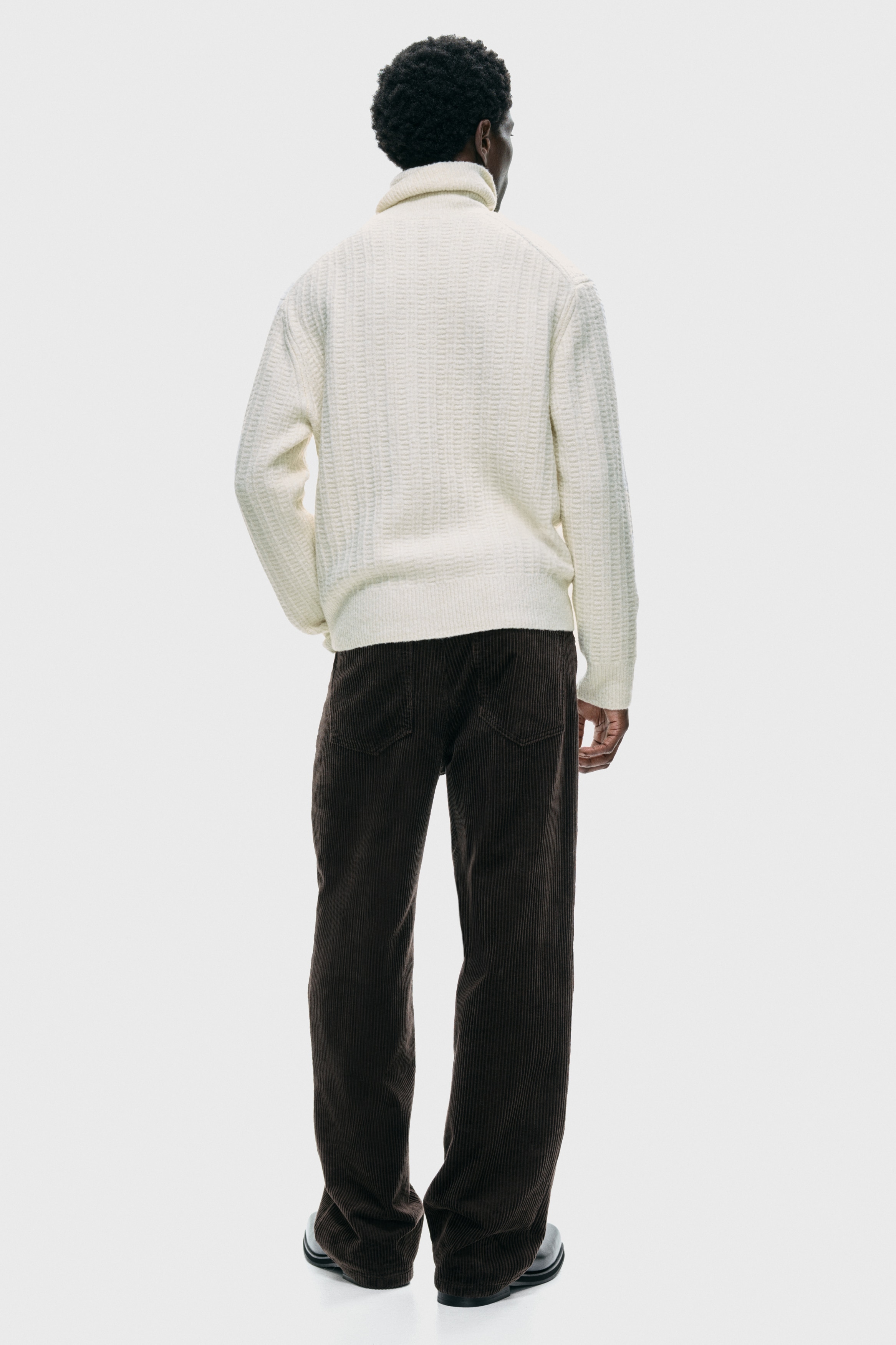 Regular Fit Polo-neck jumper