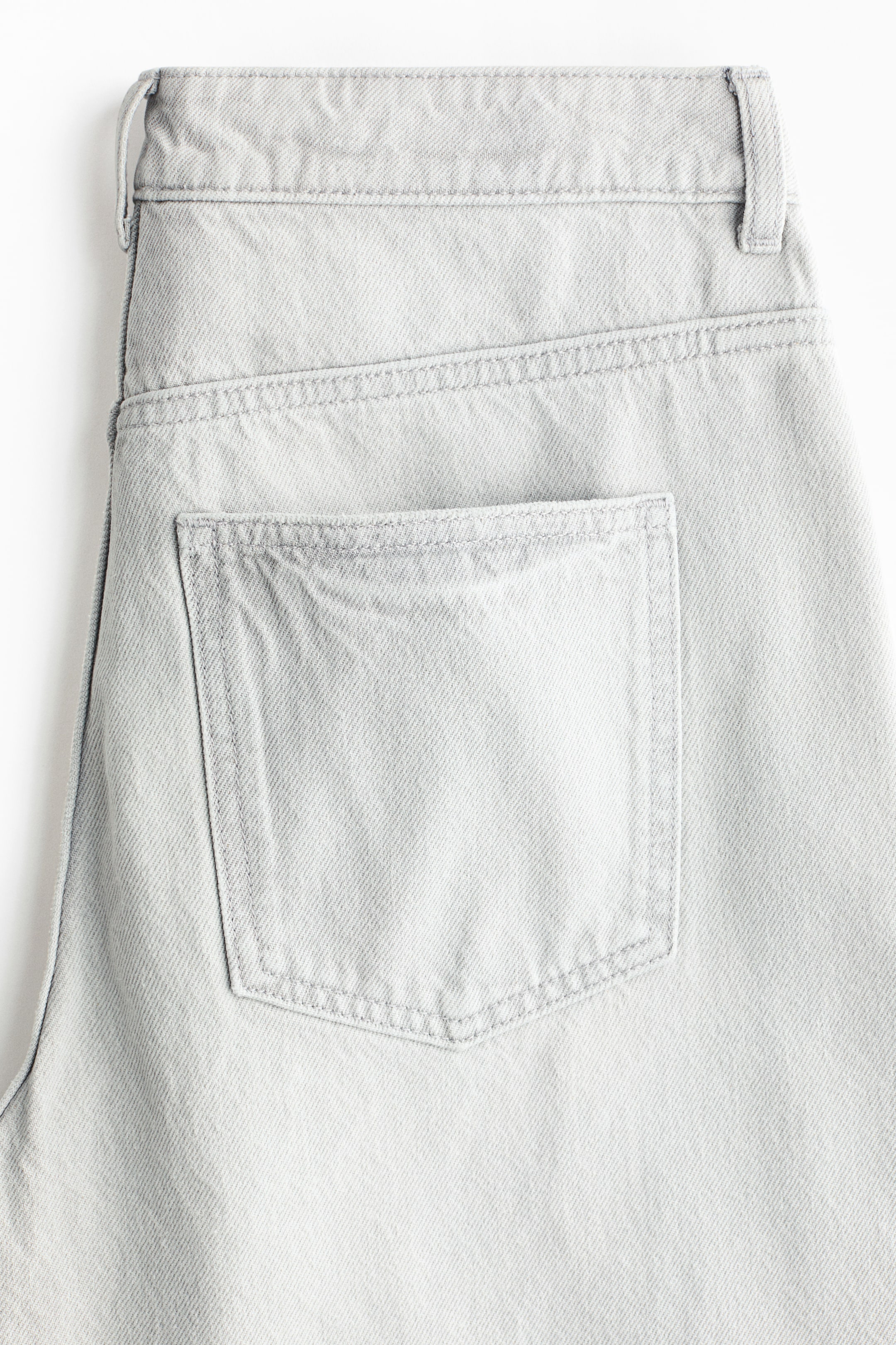 Barrel Leg High Waist Jeans