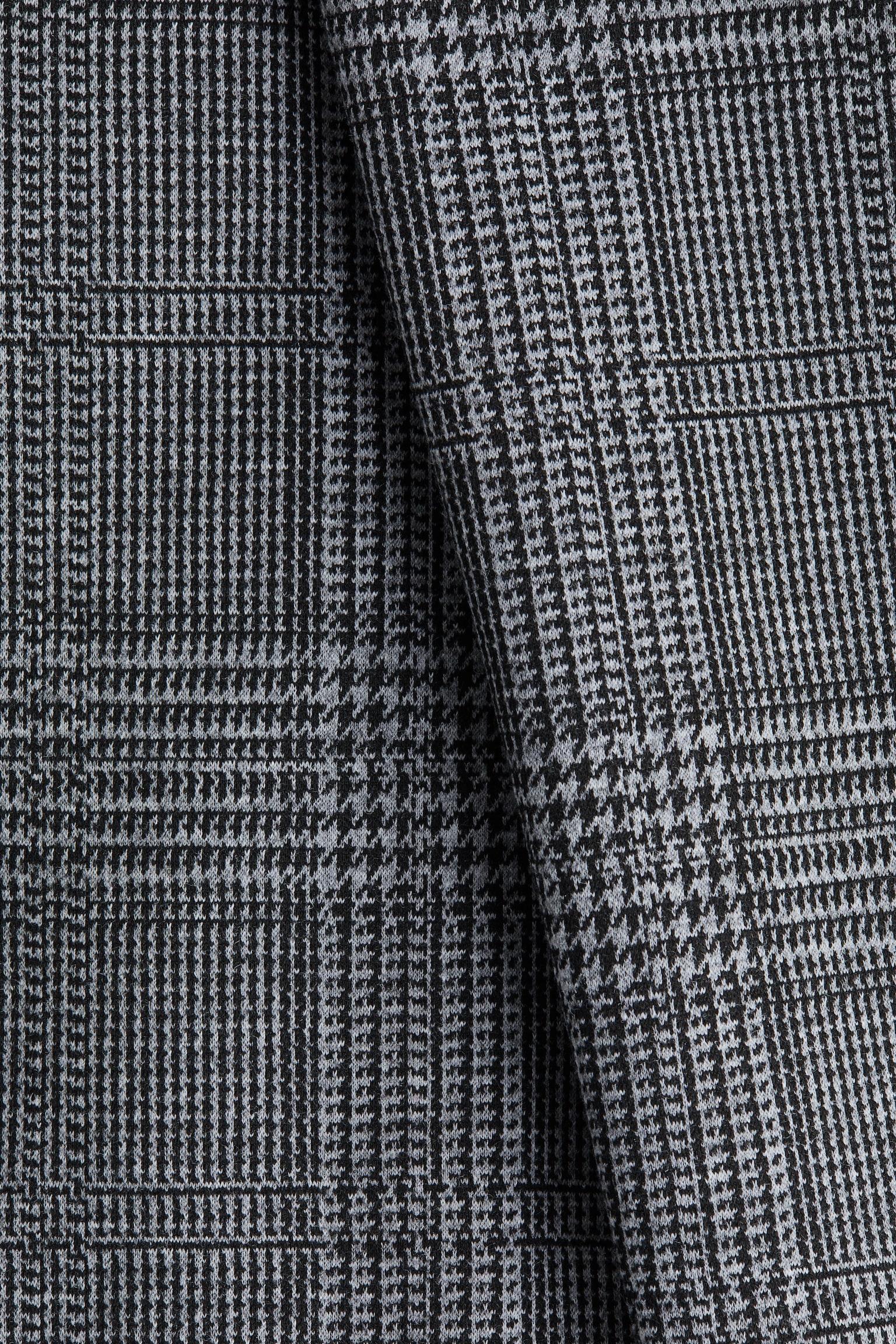 Quần short giả váy bằng jersey - Màu xám/Kẻ ca rô/Màu be/Hoa văn răng chó/Màu đen - 4