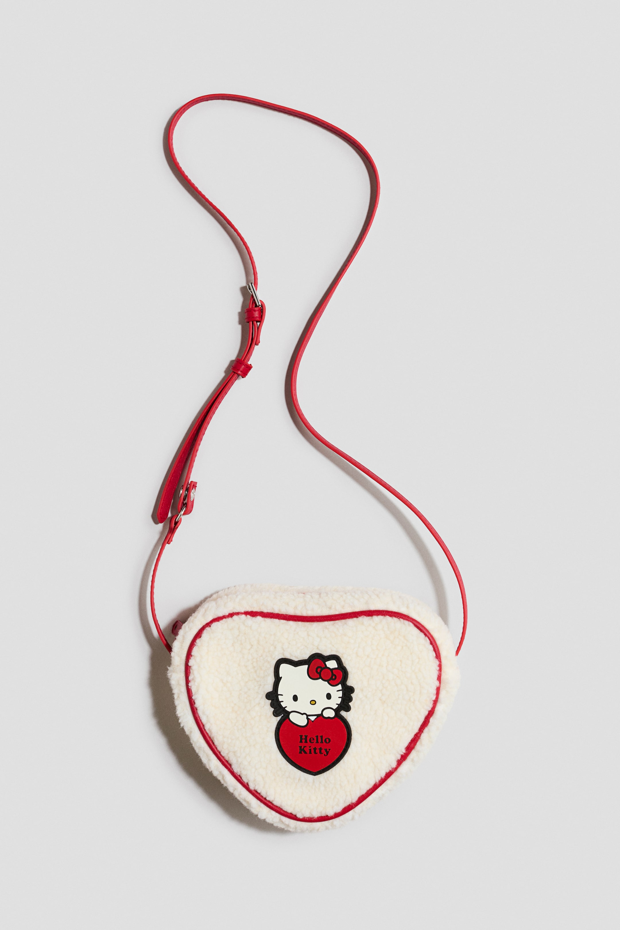 Переглянути збільшене зображення: Appliquéd crossbody bag - Light beige/Hello Kitty - Kids | H&M UA 1