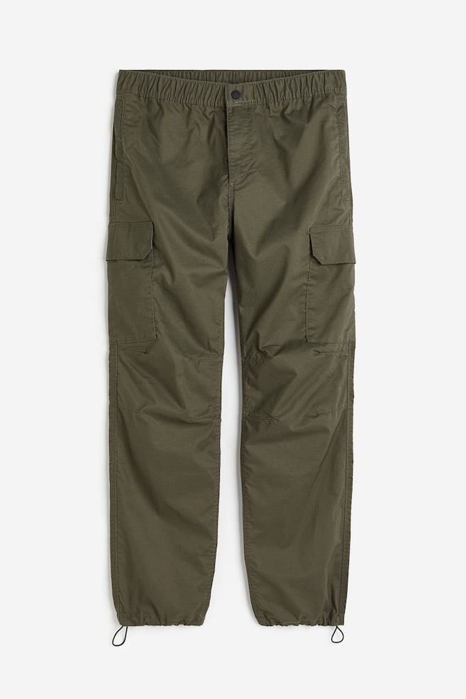 Regular Fit Ripstop cargo trousers - Dark khaki green/Black/Grey/Beige - 2