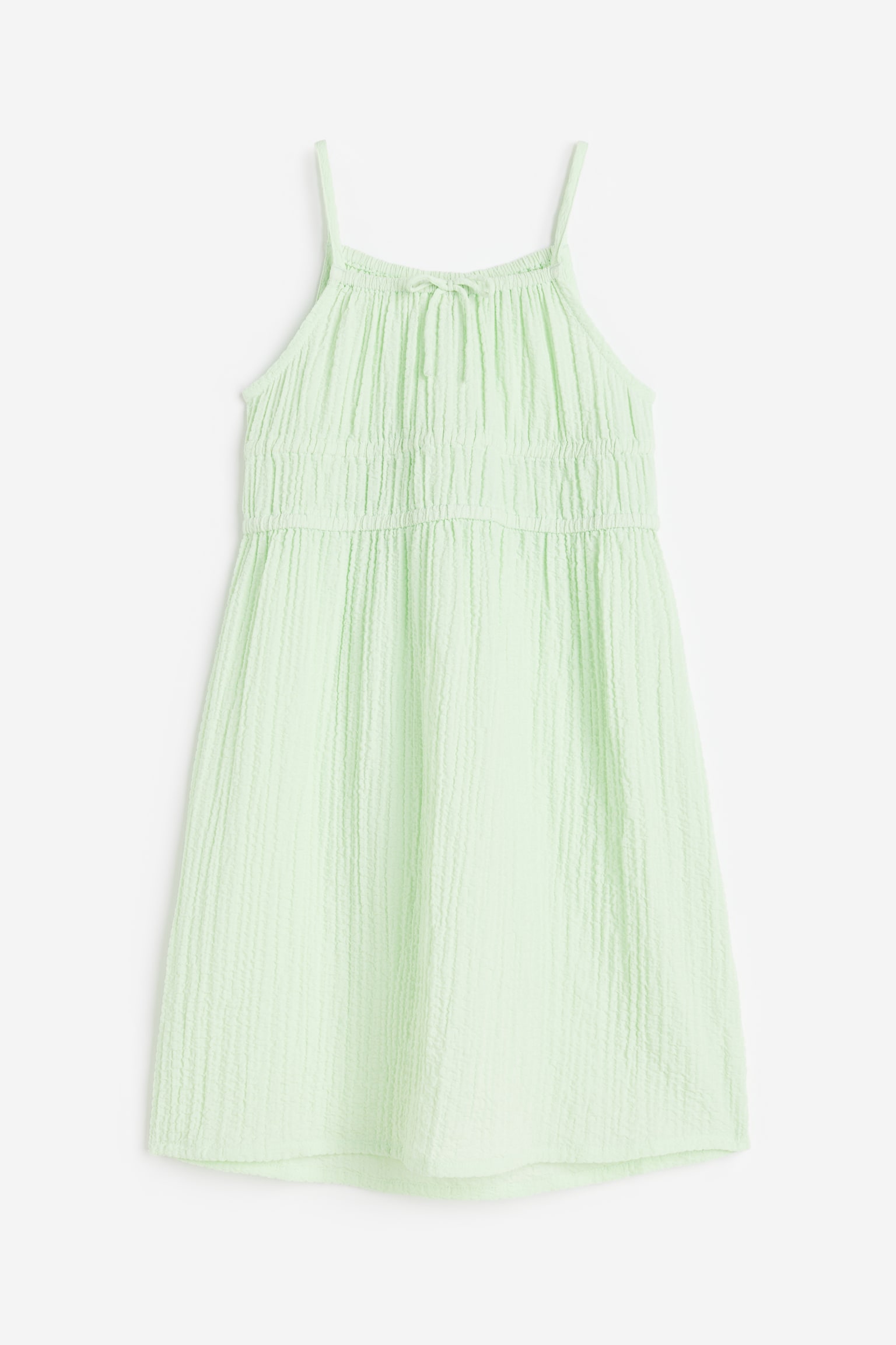 Sleeveless dress - Light green - 1