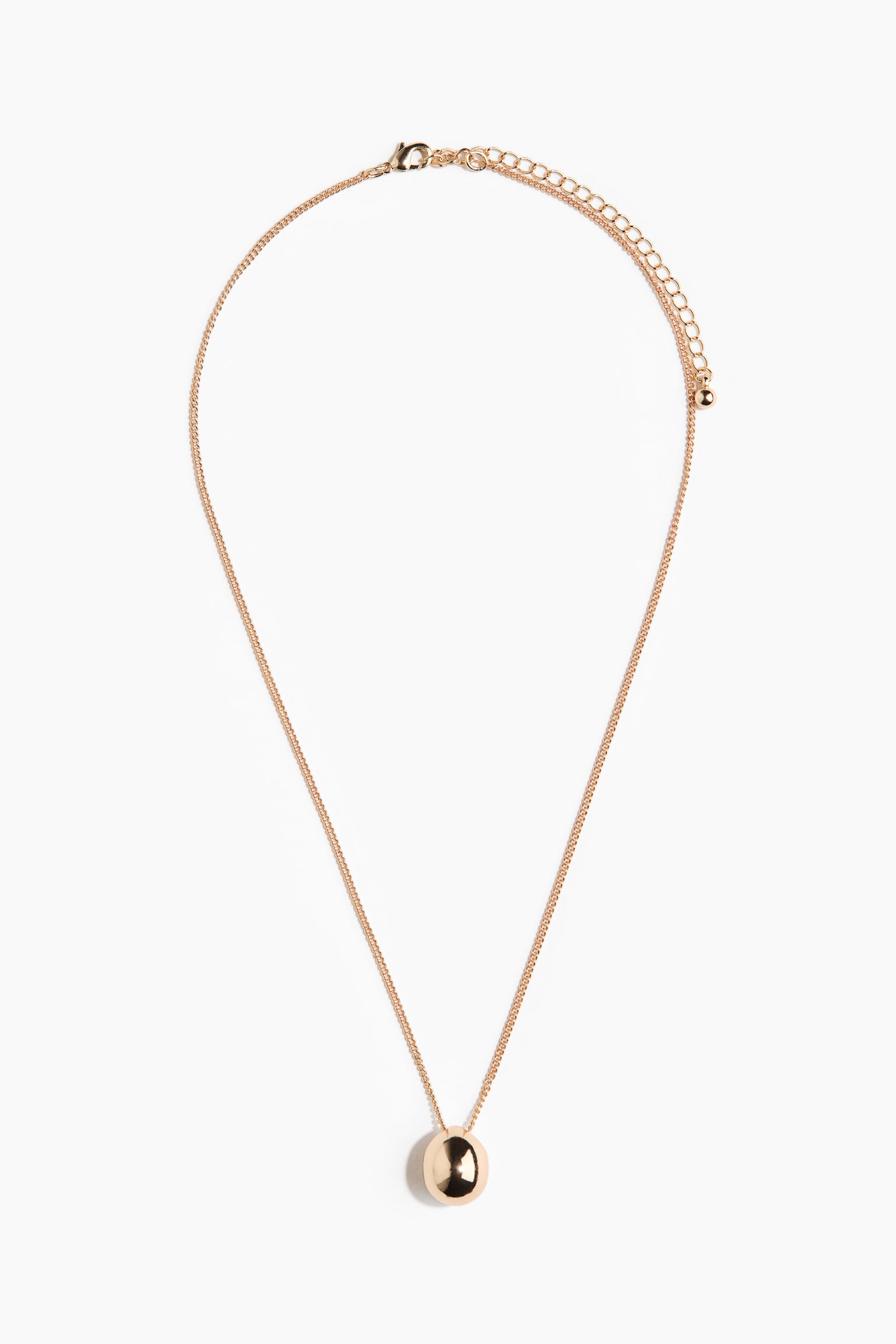 Pendant Necklace - Gold-colored