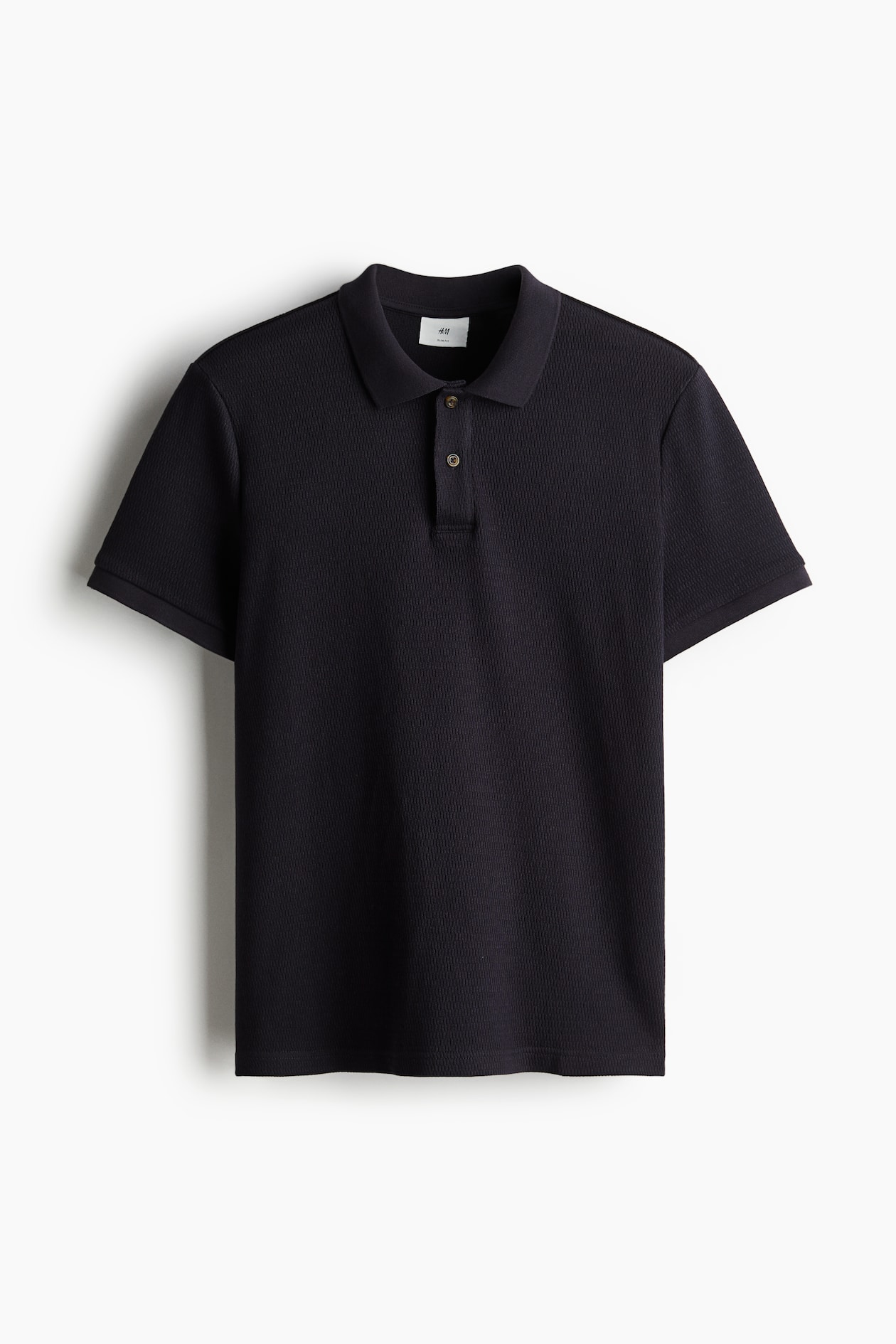 スリムフィットポロシャツ - ネイビーブルー - Men | H&M JP