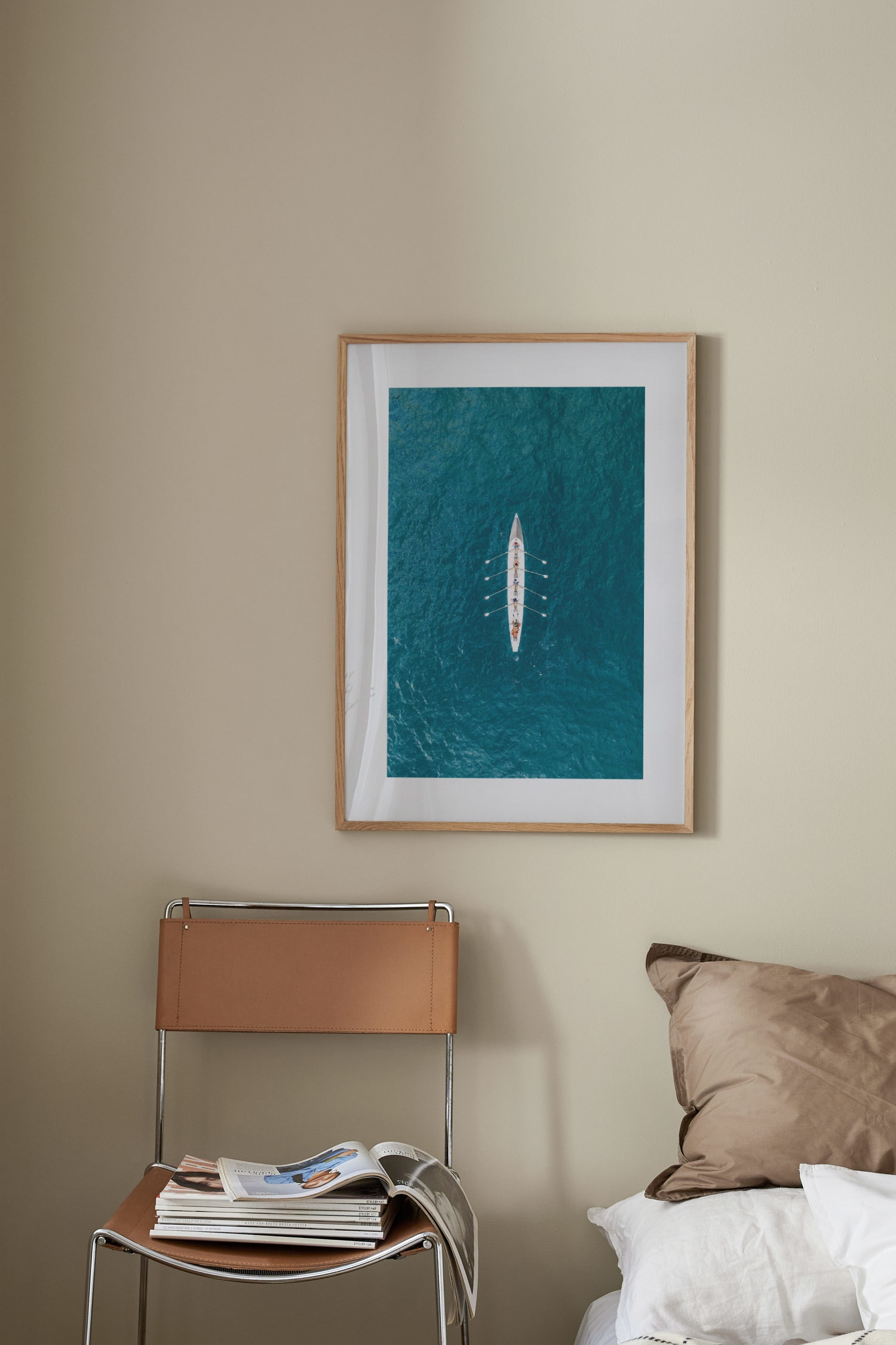 The Race Juliste - Sininen/vaaleanpunainen