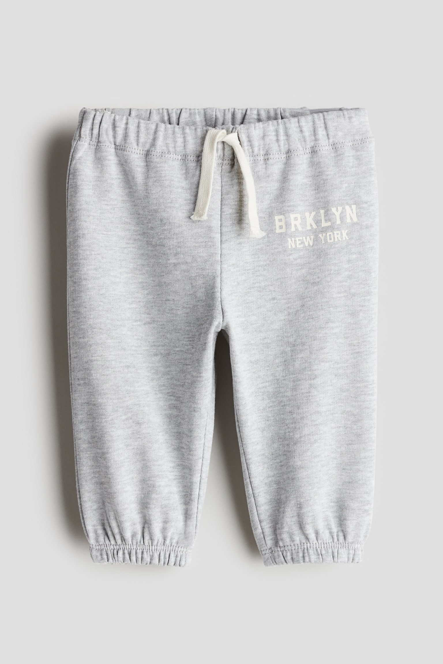 Sweatshirt joggers - Light grey marl/BRKLYN/Dark grey/White/Play Everyday - 1