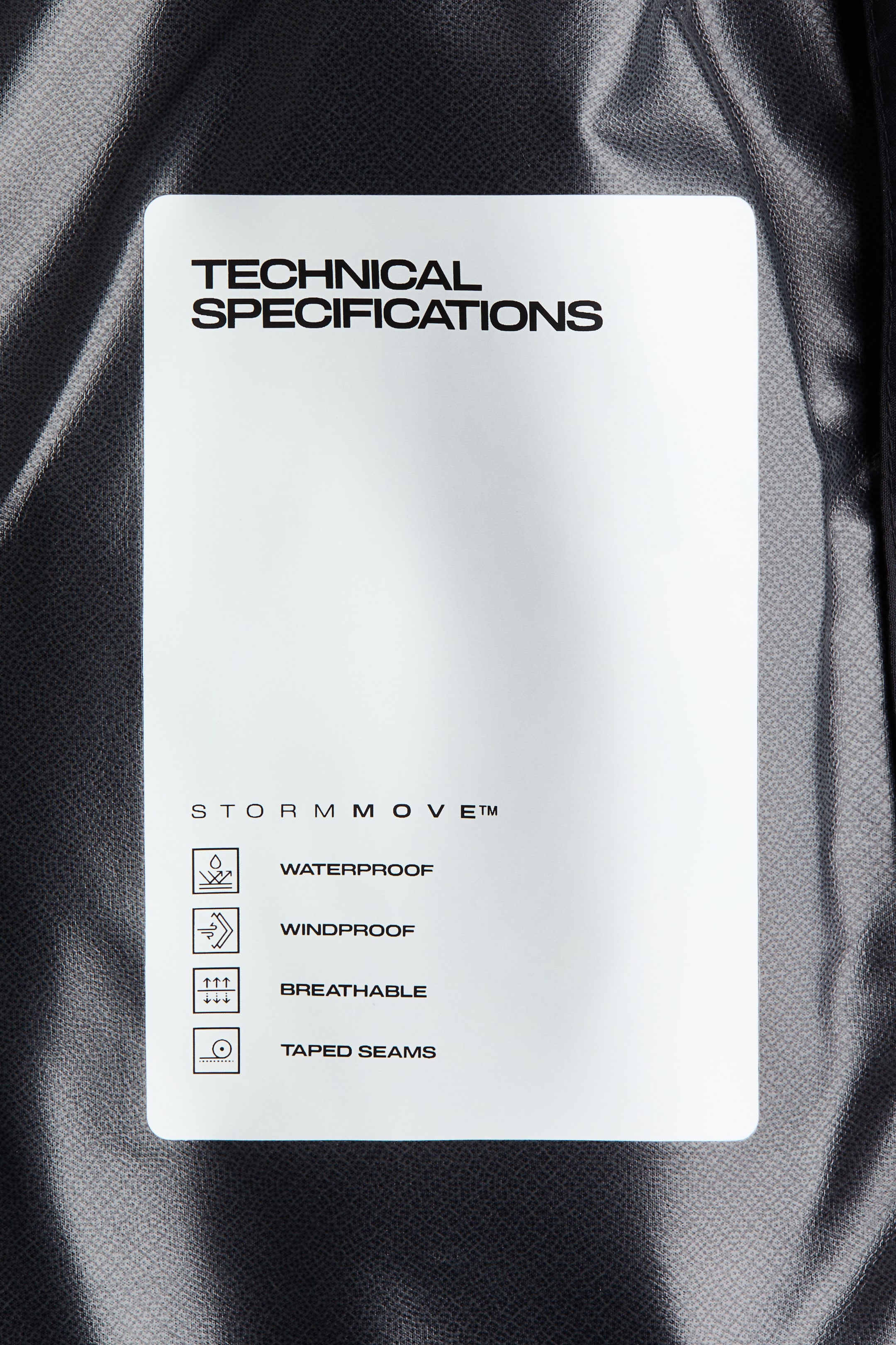 Loose-Fit Raincoat with StormMove™