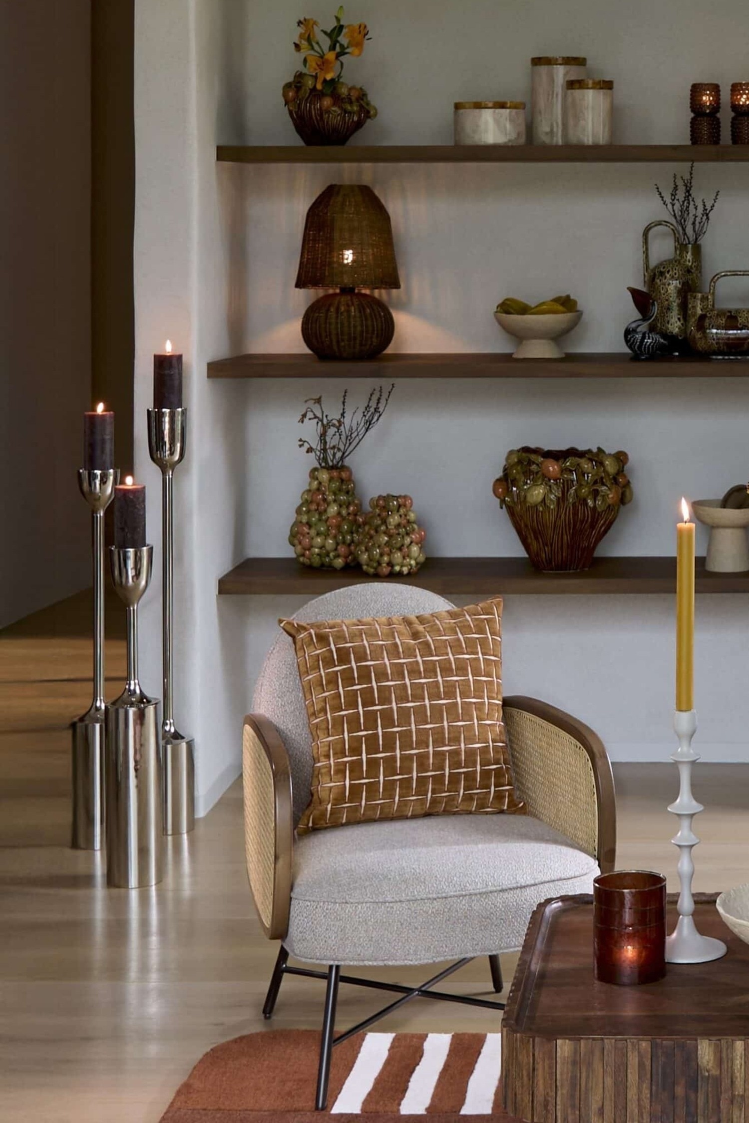 Velez Chandelier - Nickel