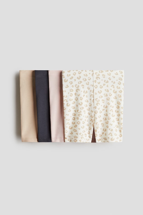 Детские шорты H&M 4-Pack Cotton Bike Shorts